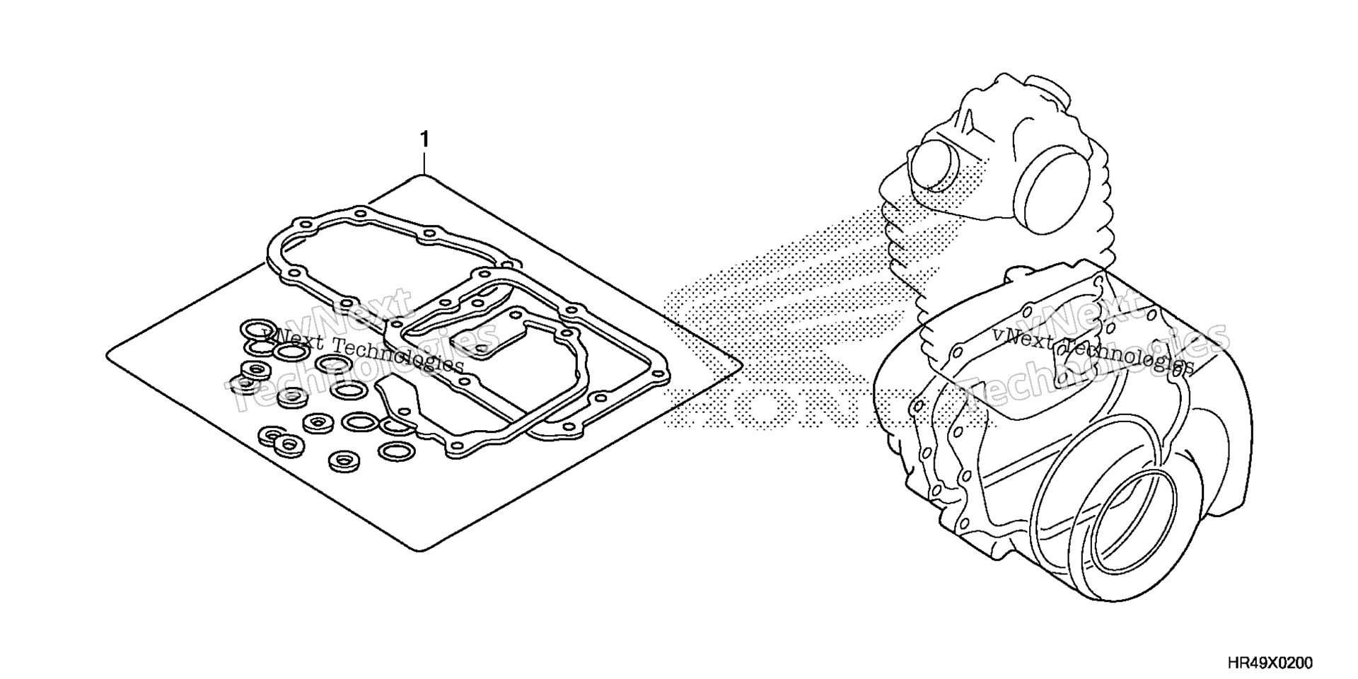 GASKET комплект B
