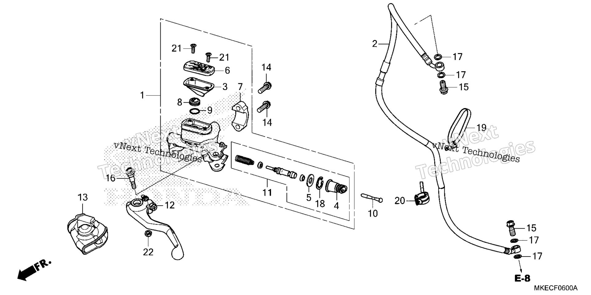 Сцепление MASTER CYLINDER
