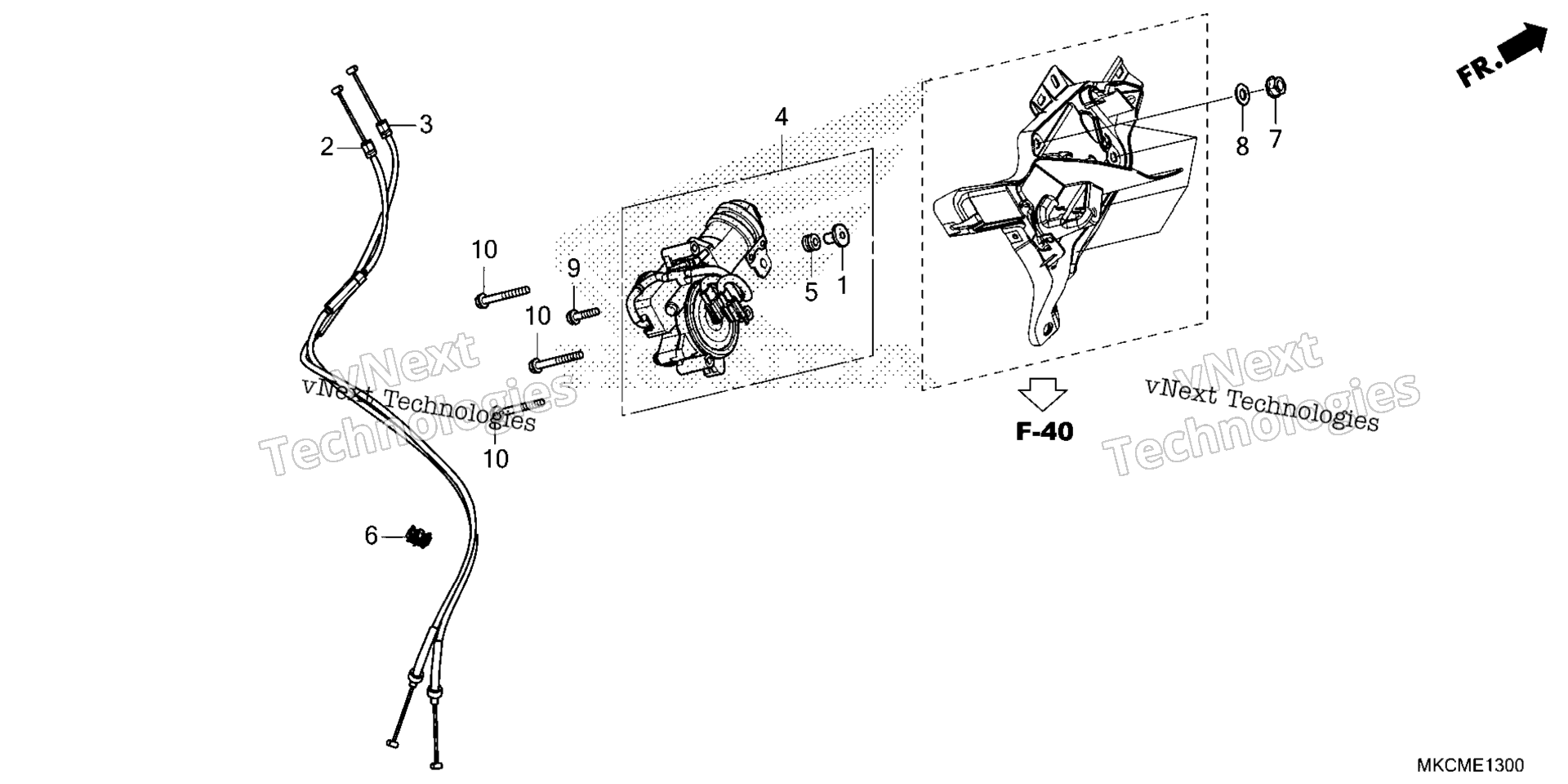 Задняя передача SHIFT ACTUATOR