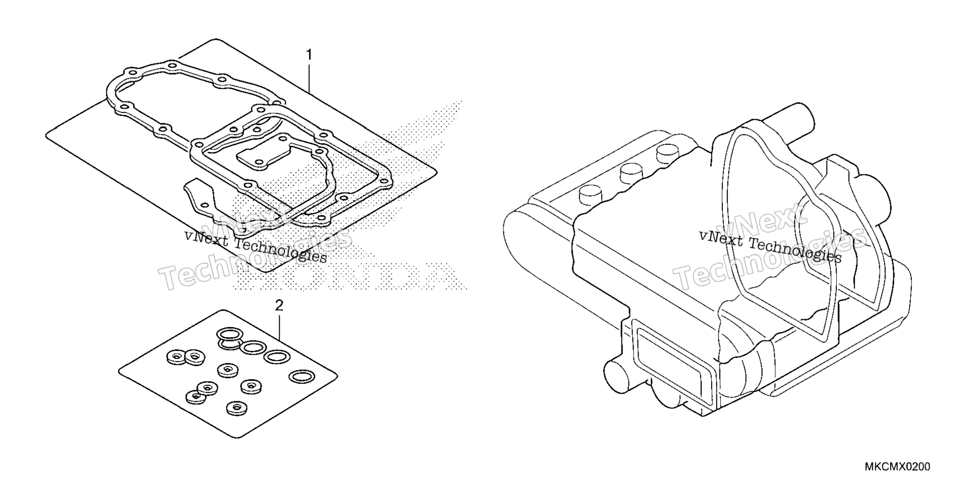 GASKET комплект B