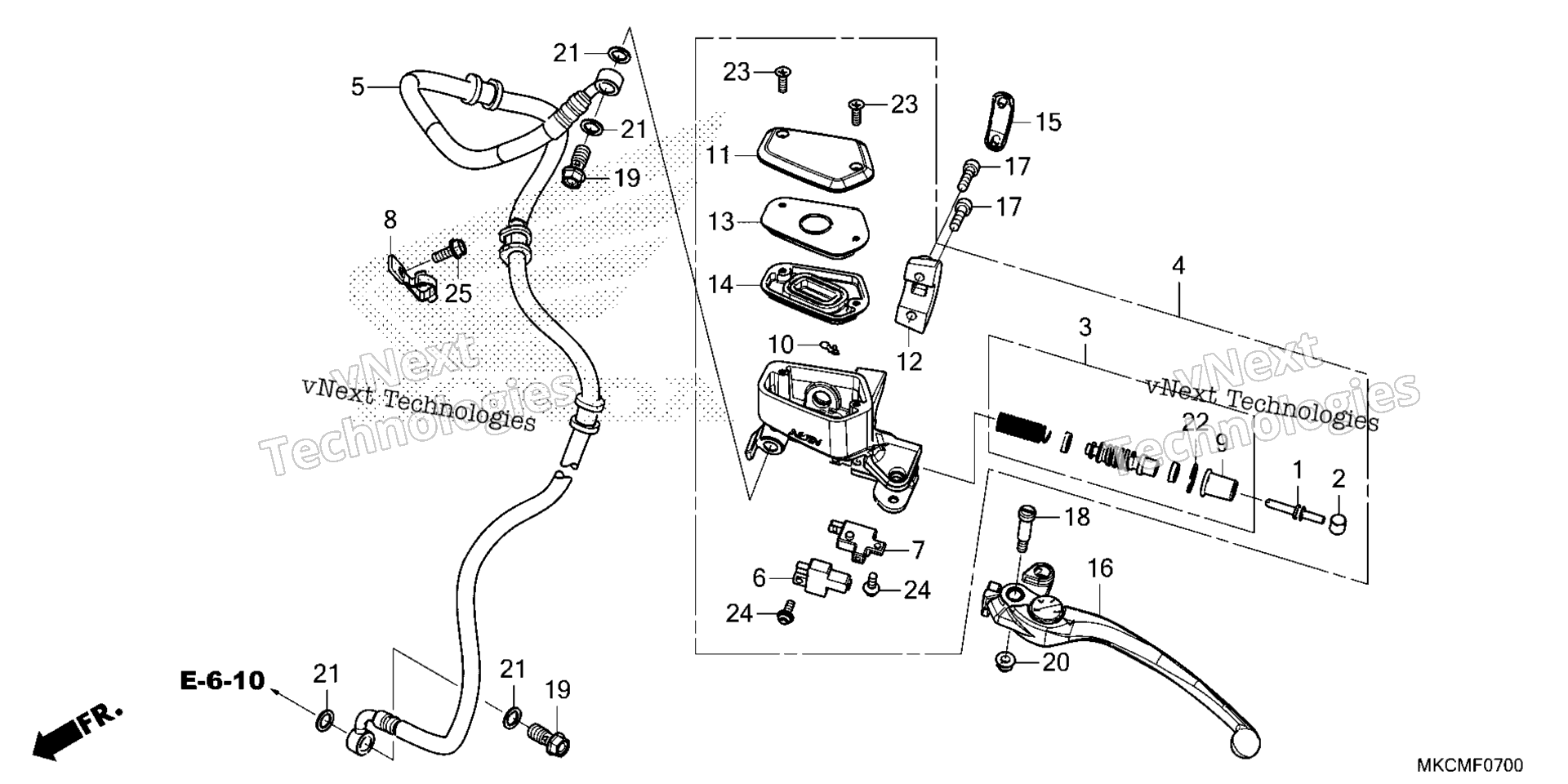 Сцепление MASTER CYLINDER
