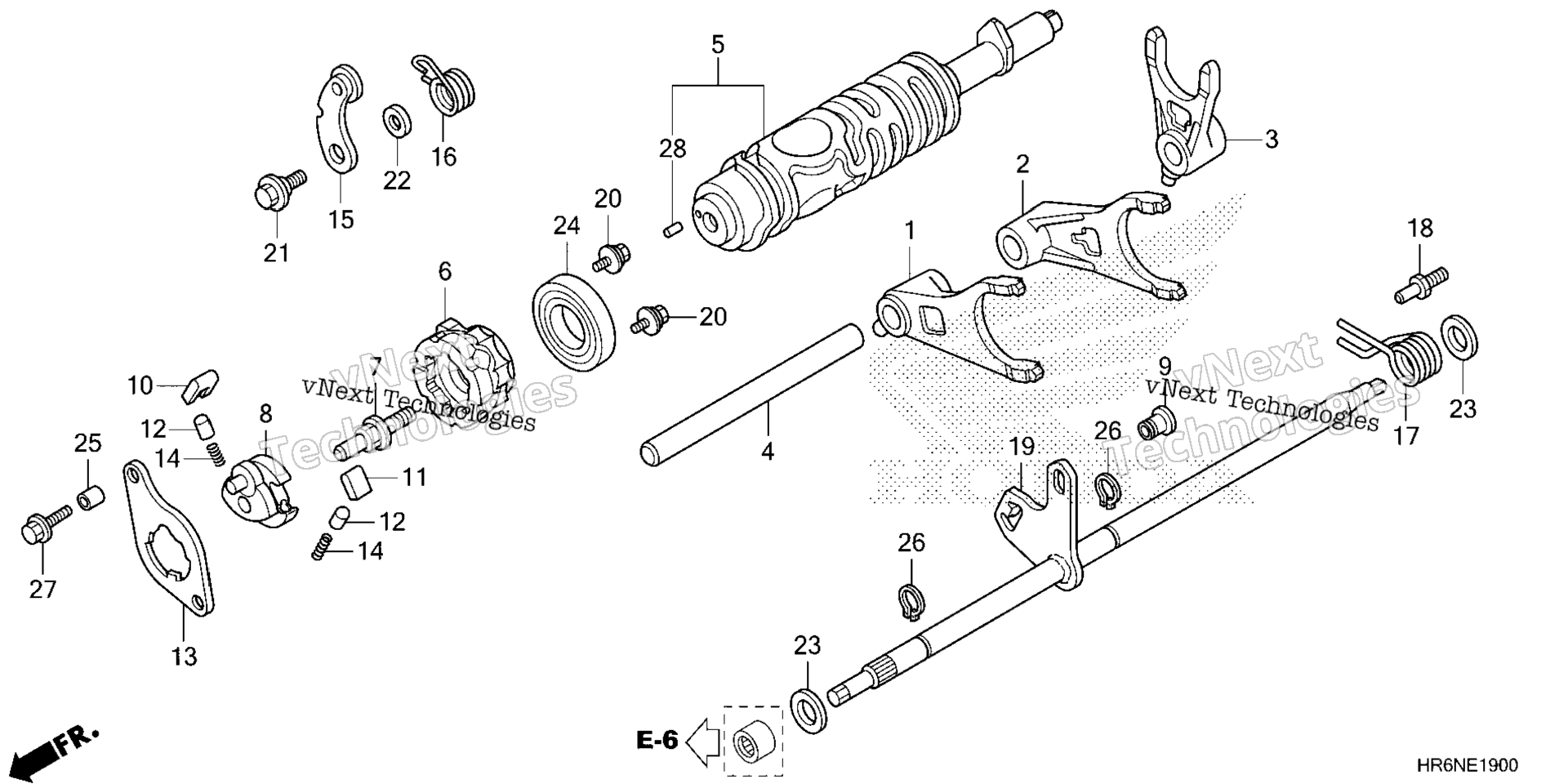 GEARSHIFT вилка