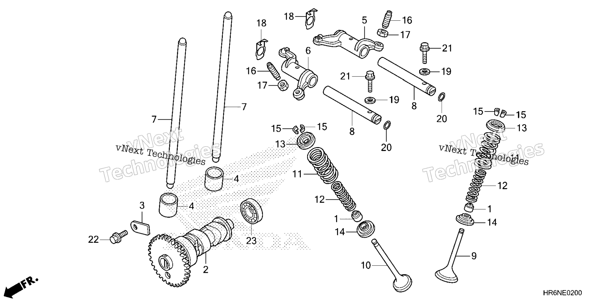 CAMSHAFT / клапан