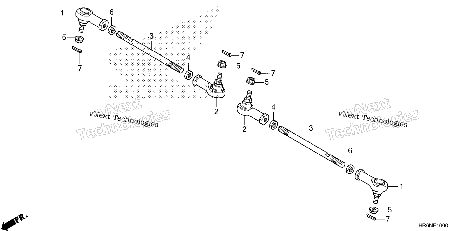 тяга стержень