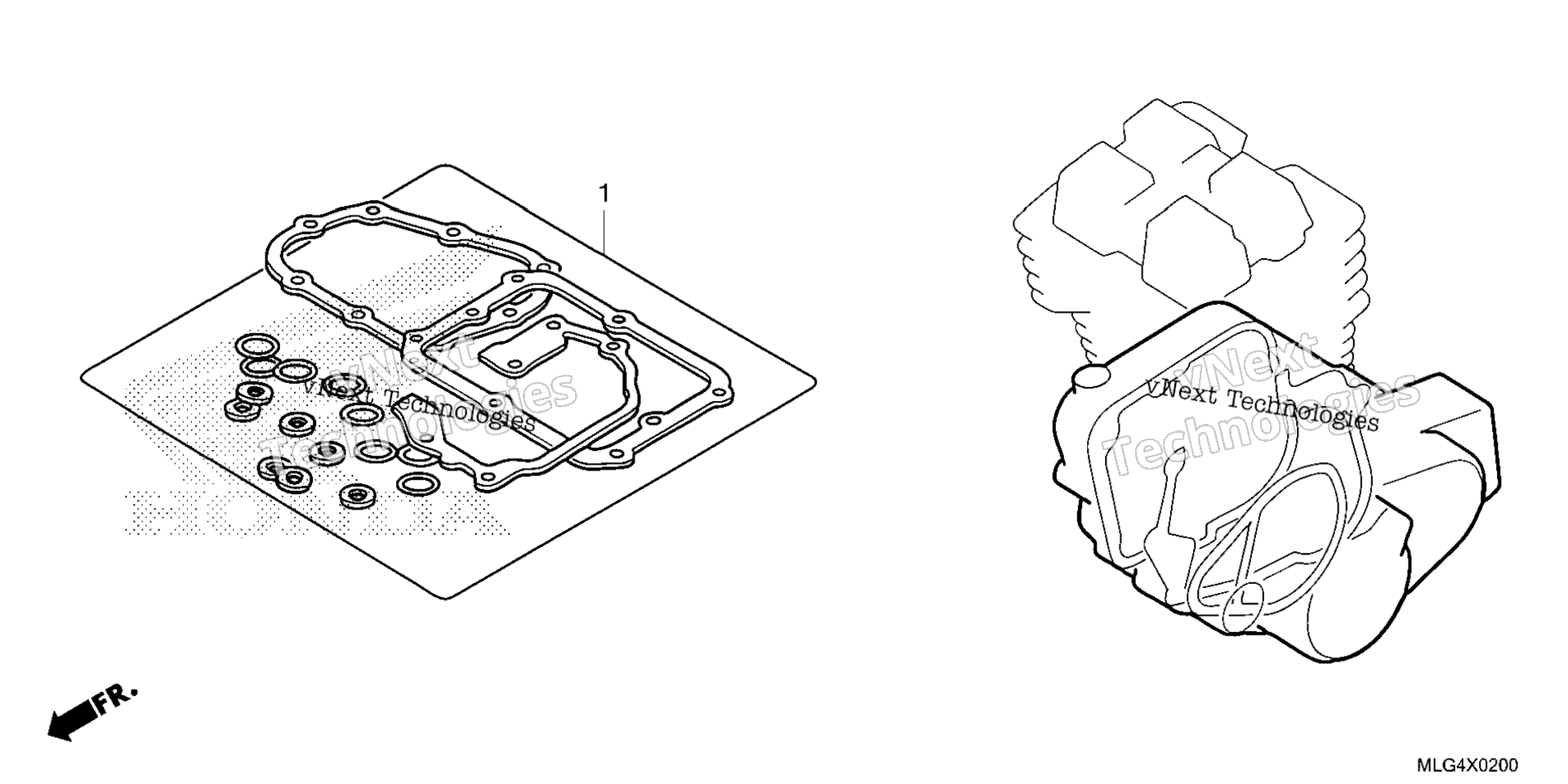 GASKET комплект B