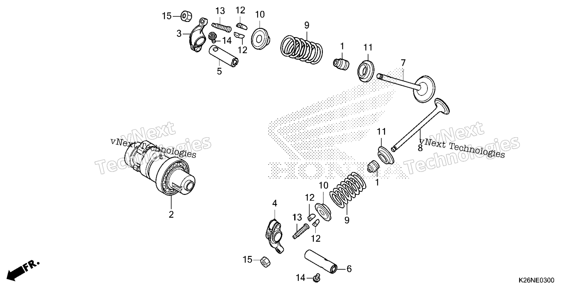 CAMSHAFT / клапан
