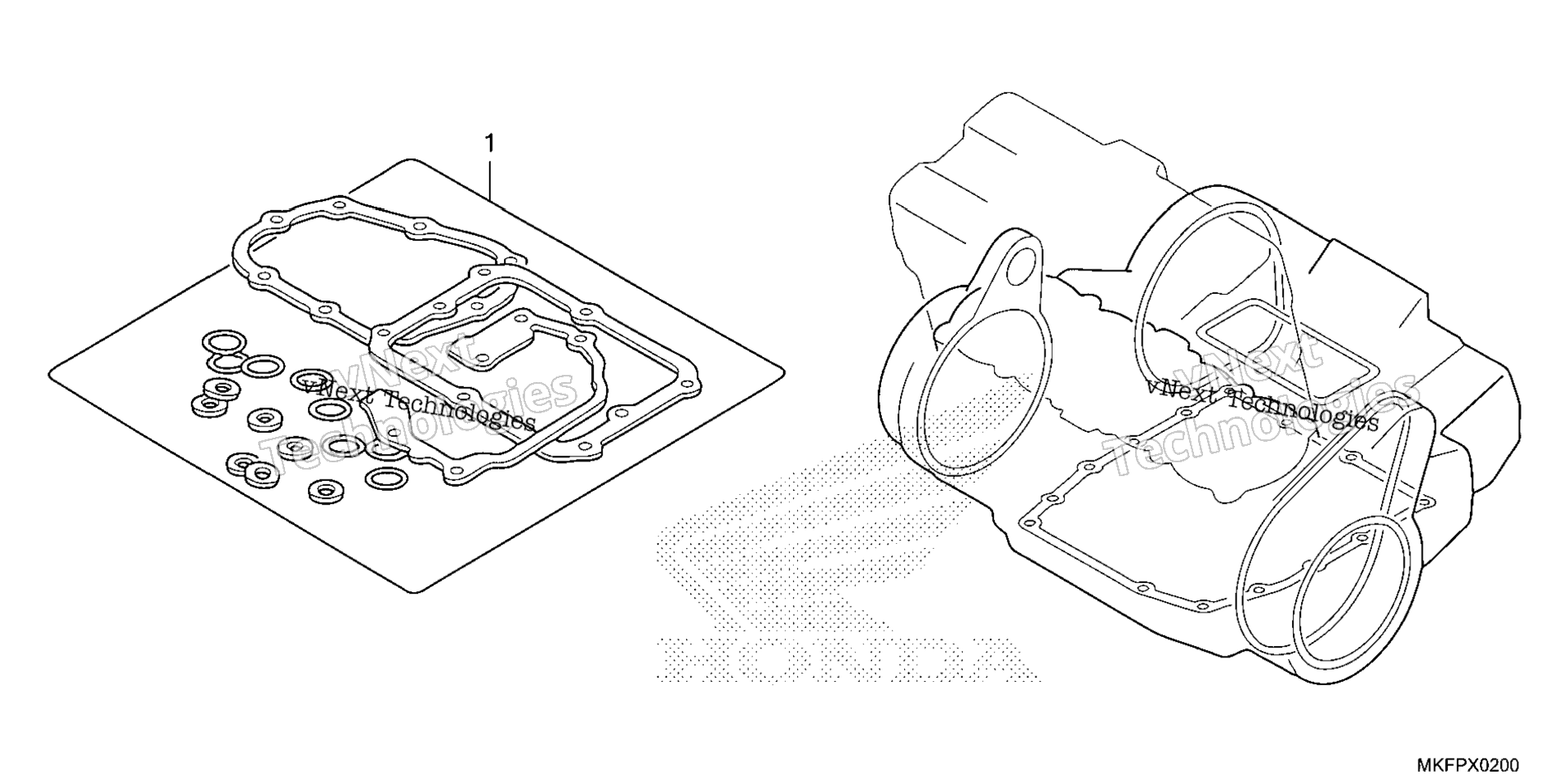 GASKET комплект B