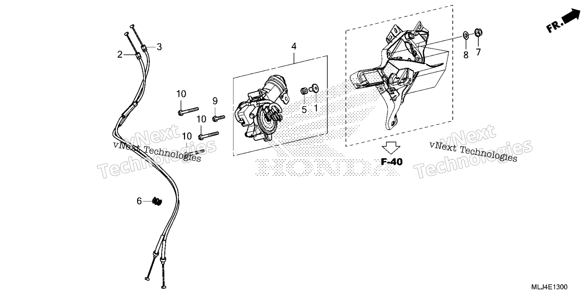 Задняя передача SHIFT ACTUATOR