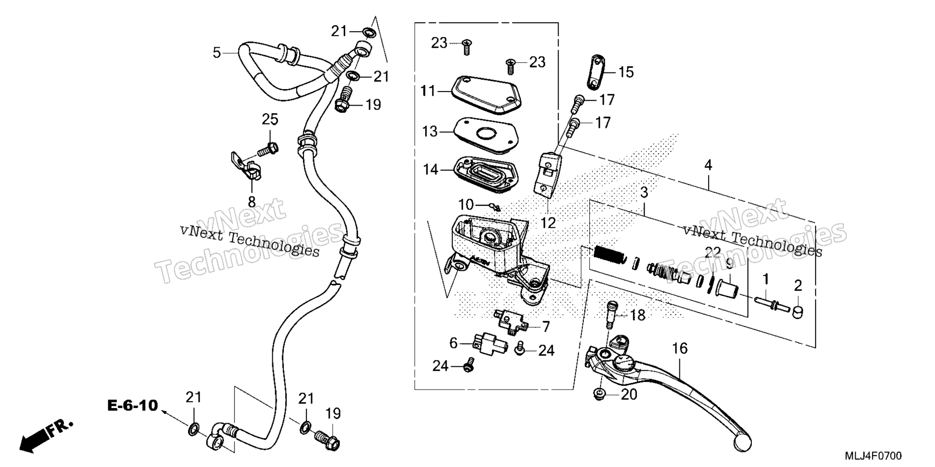 Сцепление MASTER CYLINDER
