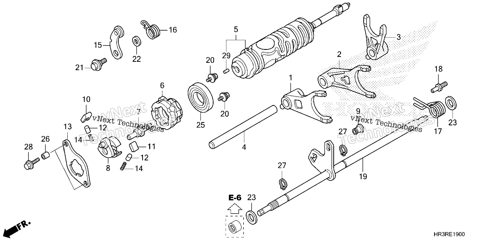 GEARSHIFT вилка (1)