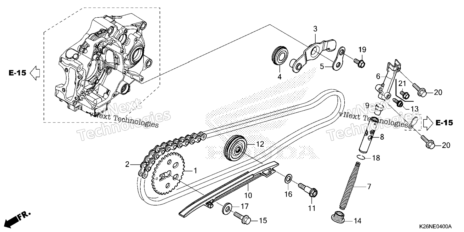 кулачок цепь / TENSIONER