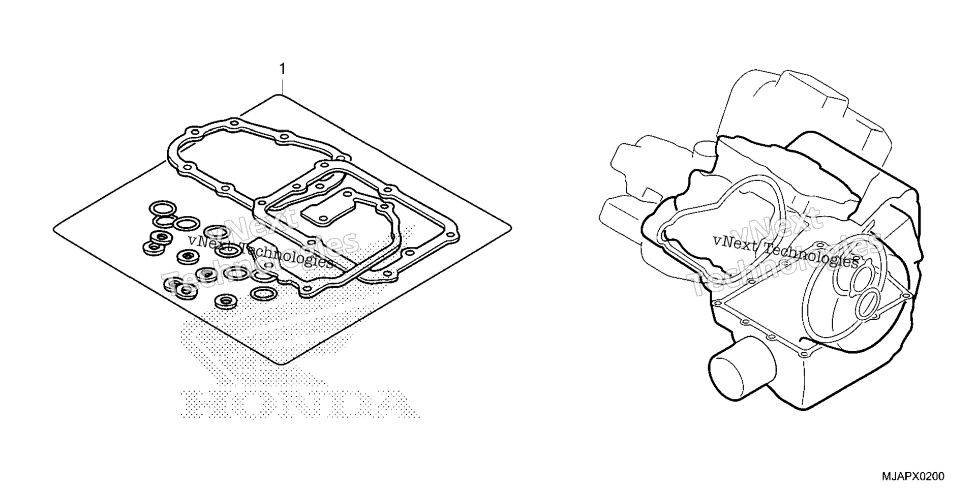 GASKET комплект B