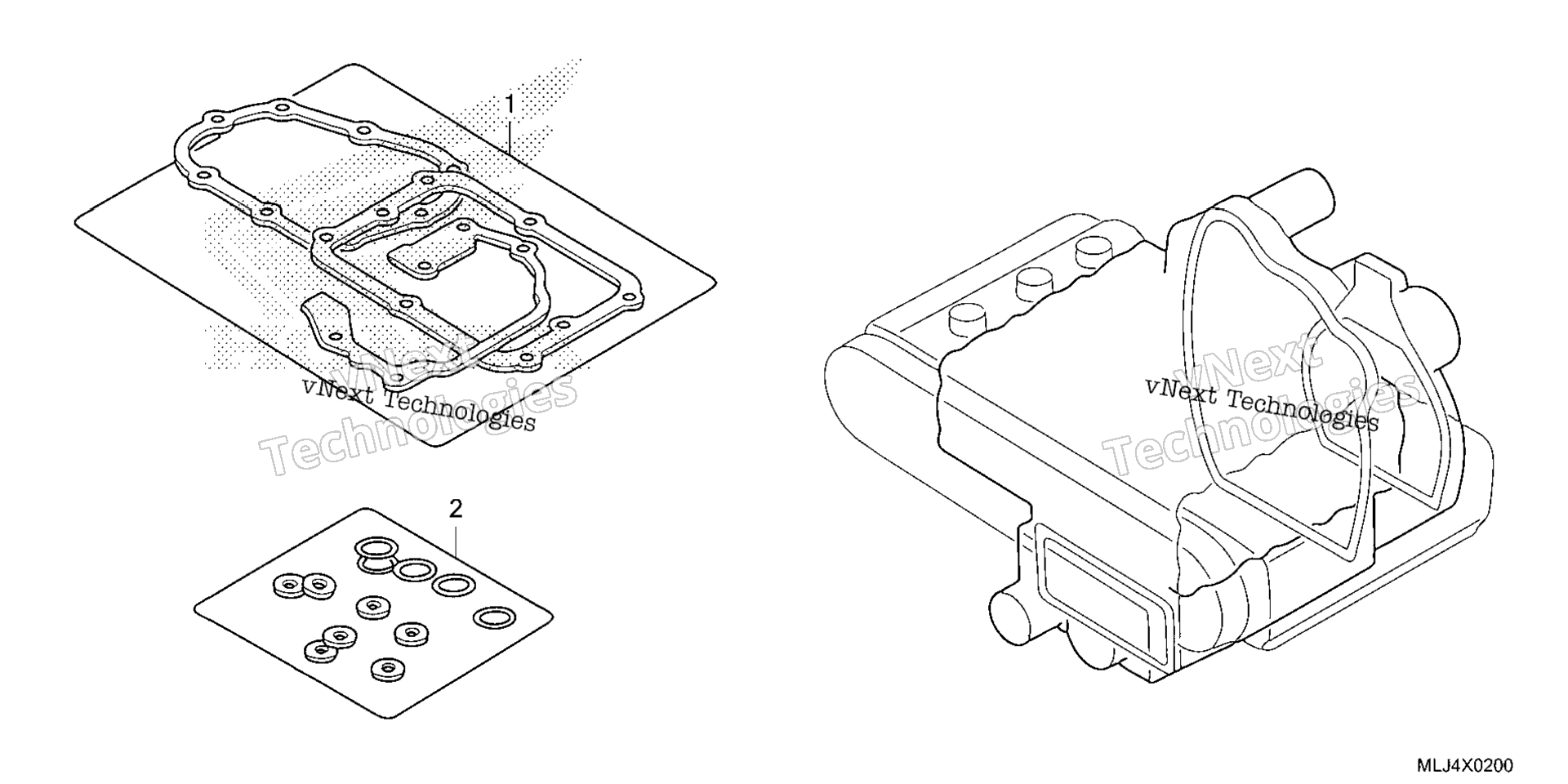 GASKET комплект B