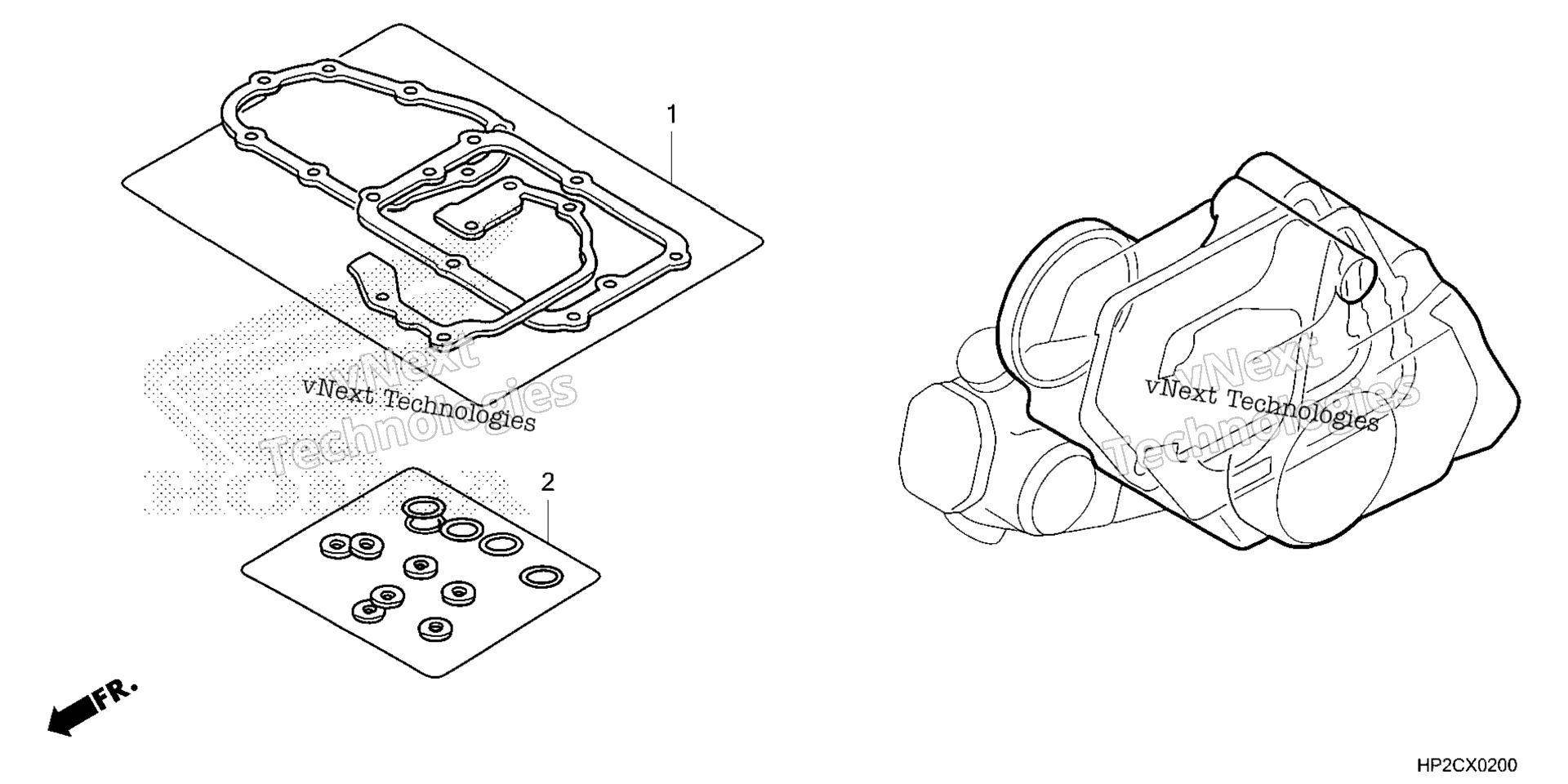 GASKET комплект B