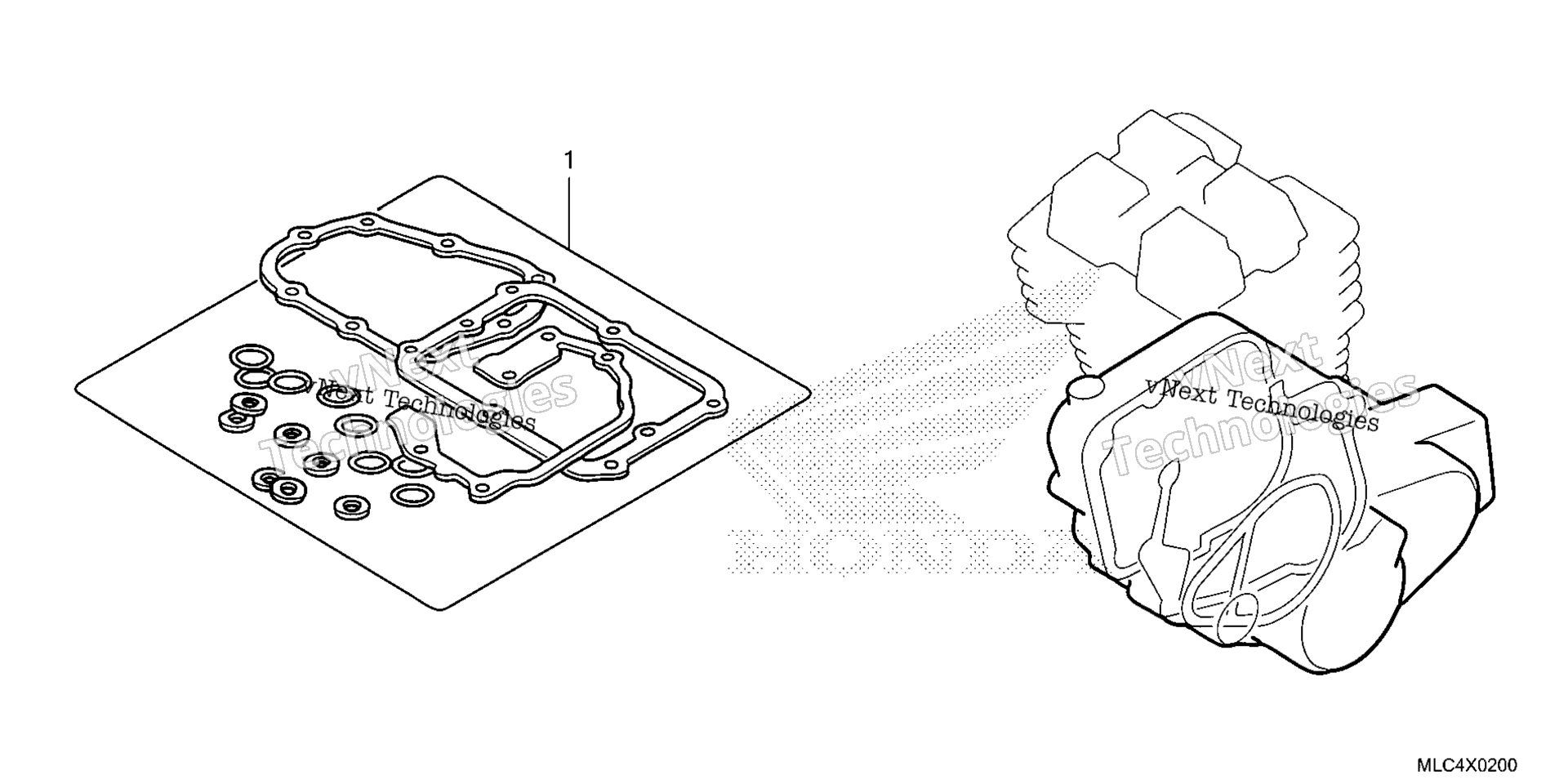 GASKET комплект B