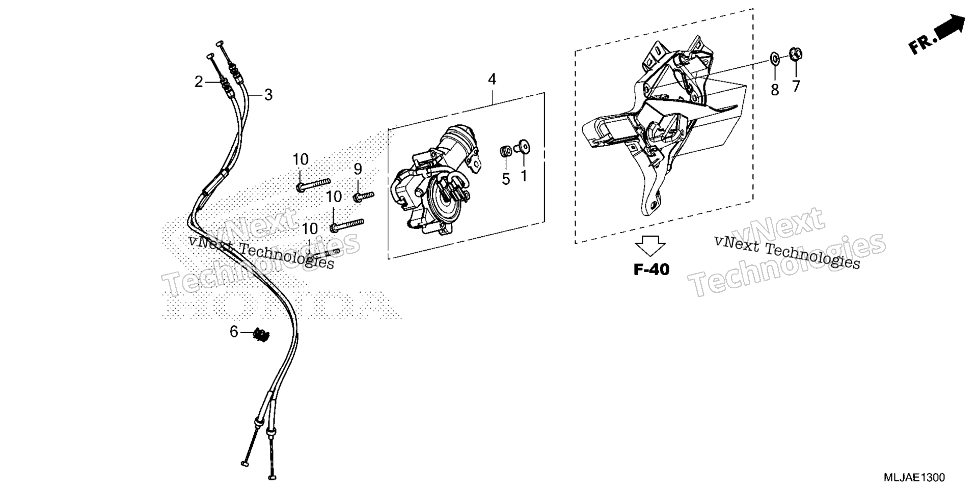 Задняя передача SHIFT ACTUATOR