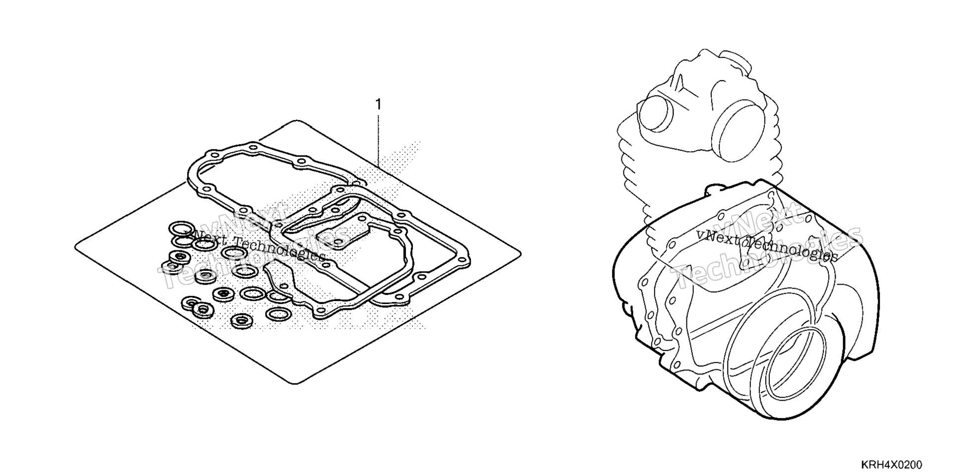 GASKET комплект B