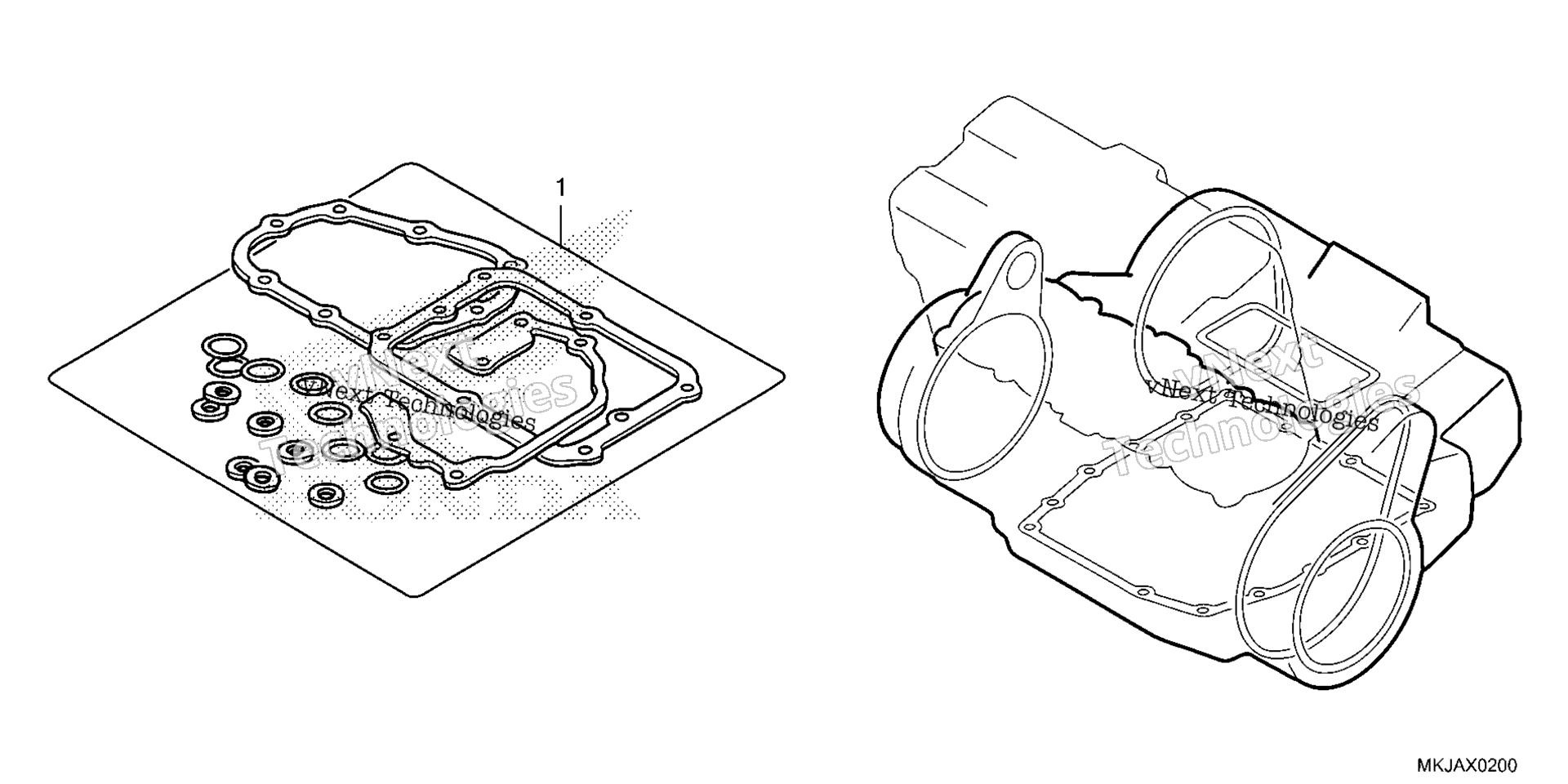 GASKET комплект B