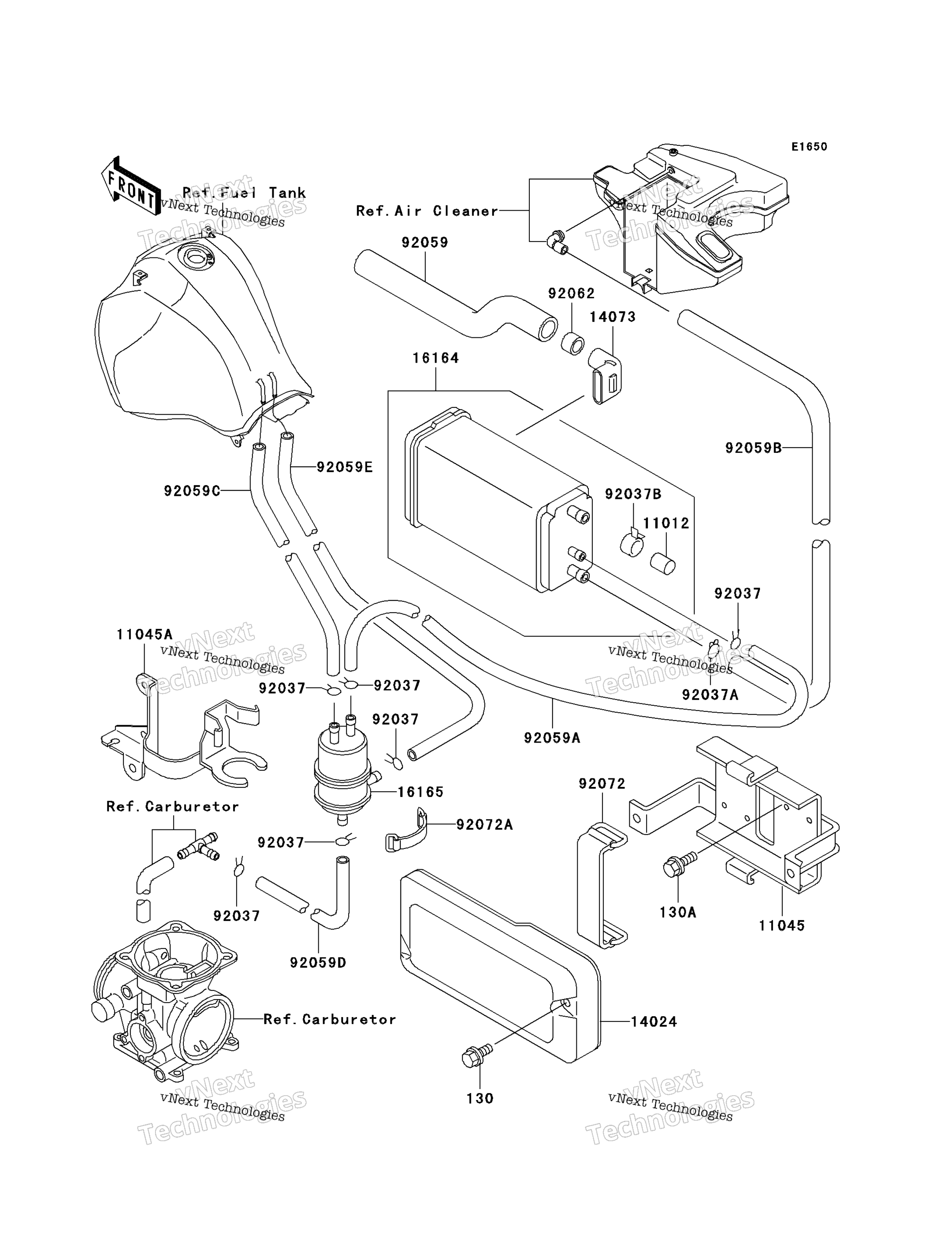 топливный Evaporative System