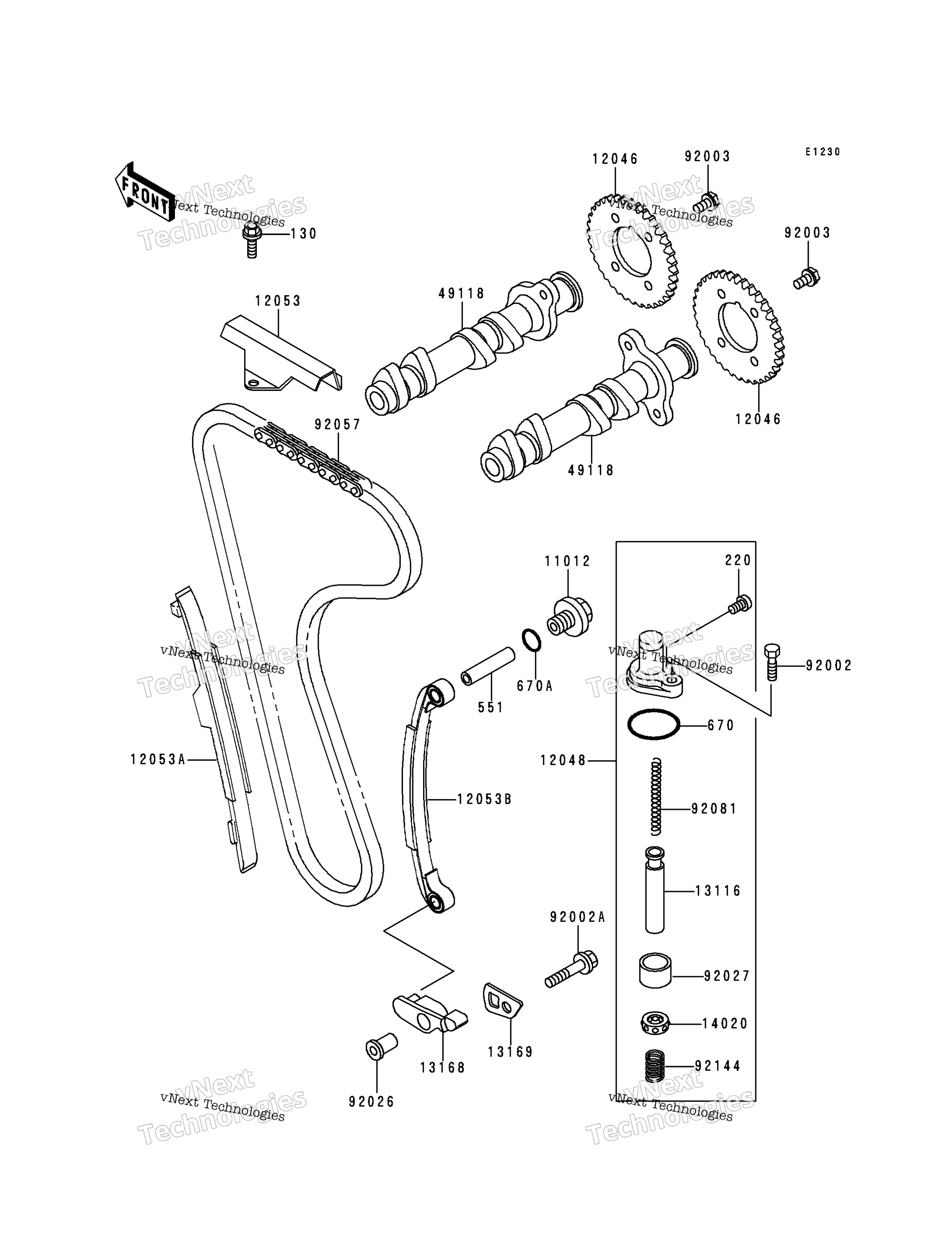 Camshaft(S) / Tensioner