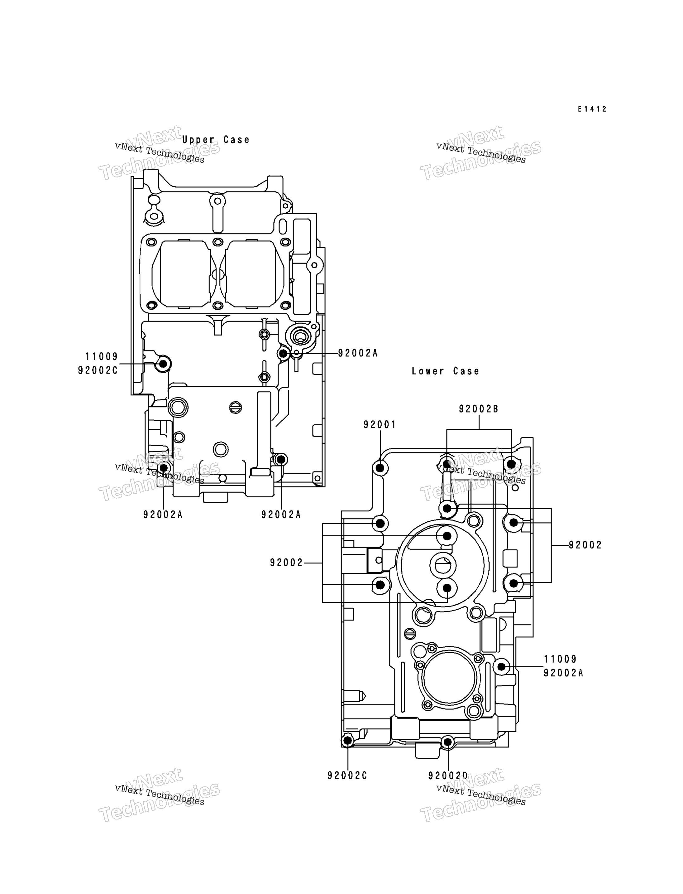 Картер Bolt Pattern