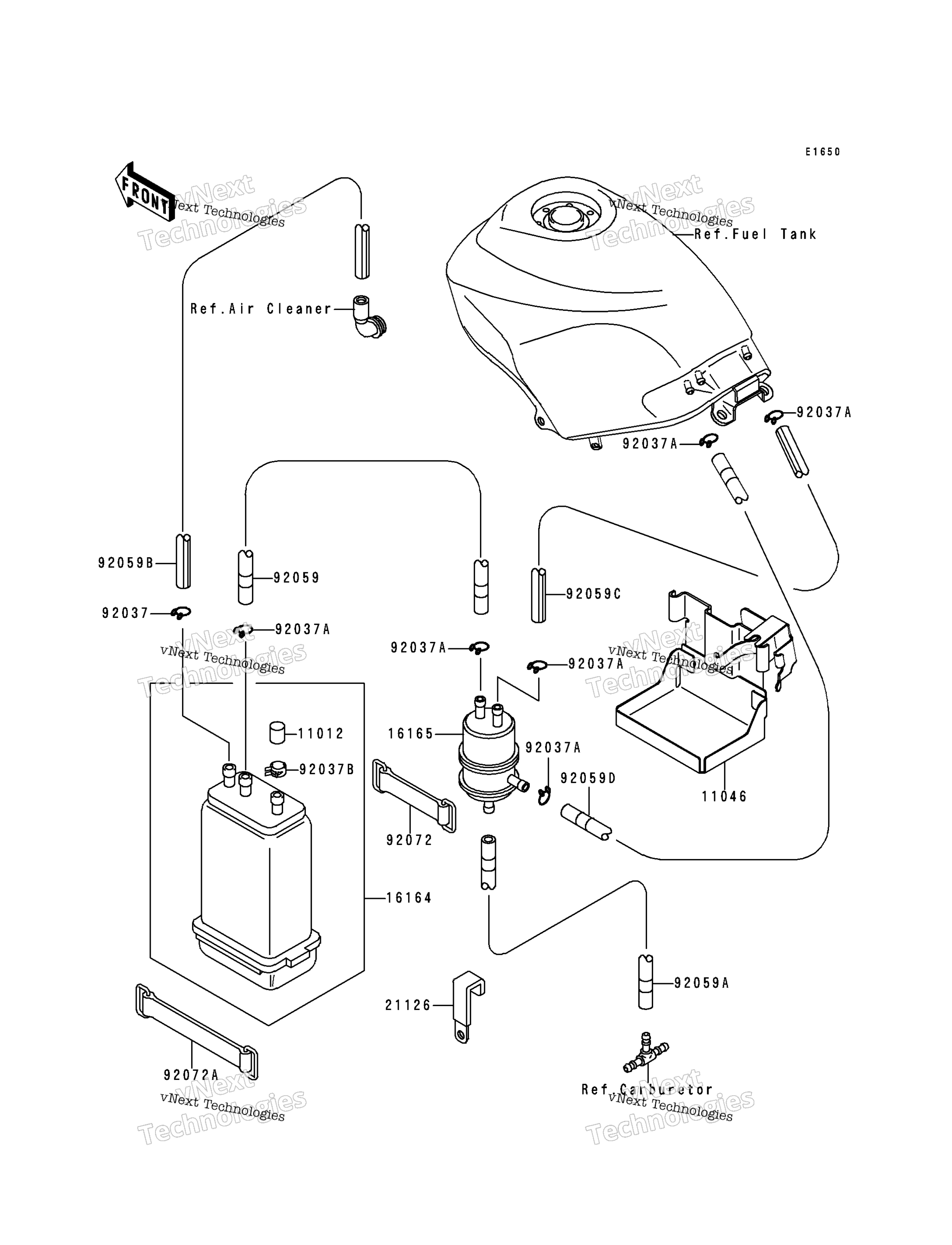 топливный Evaporative System