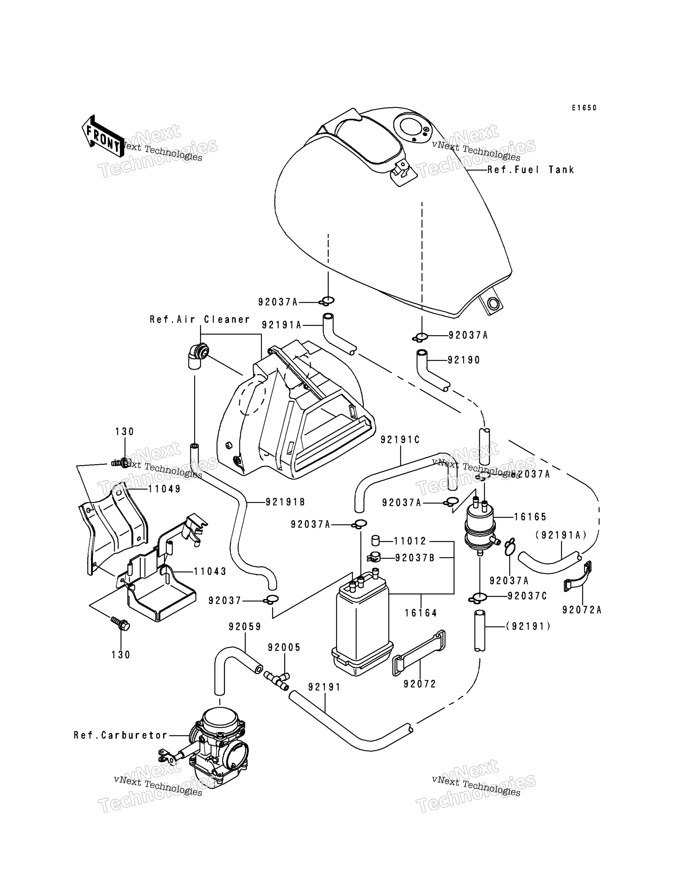 топливный Evaporative System