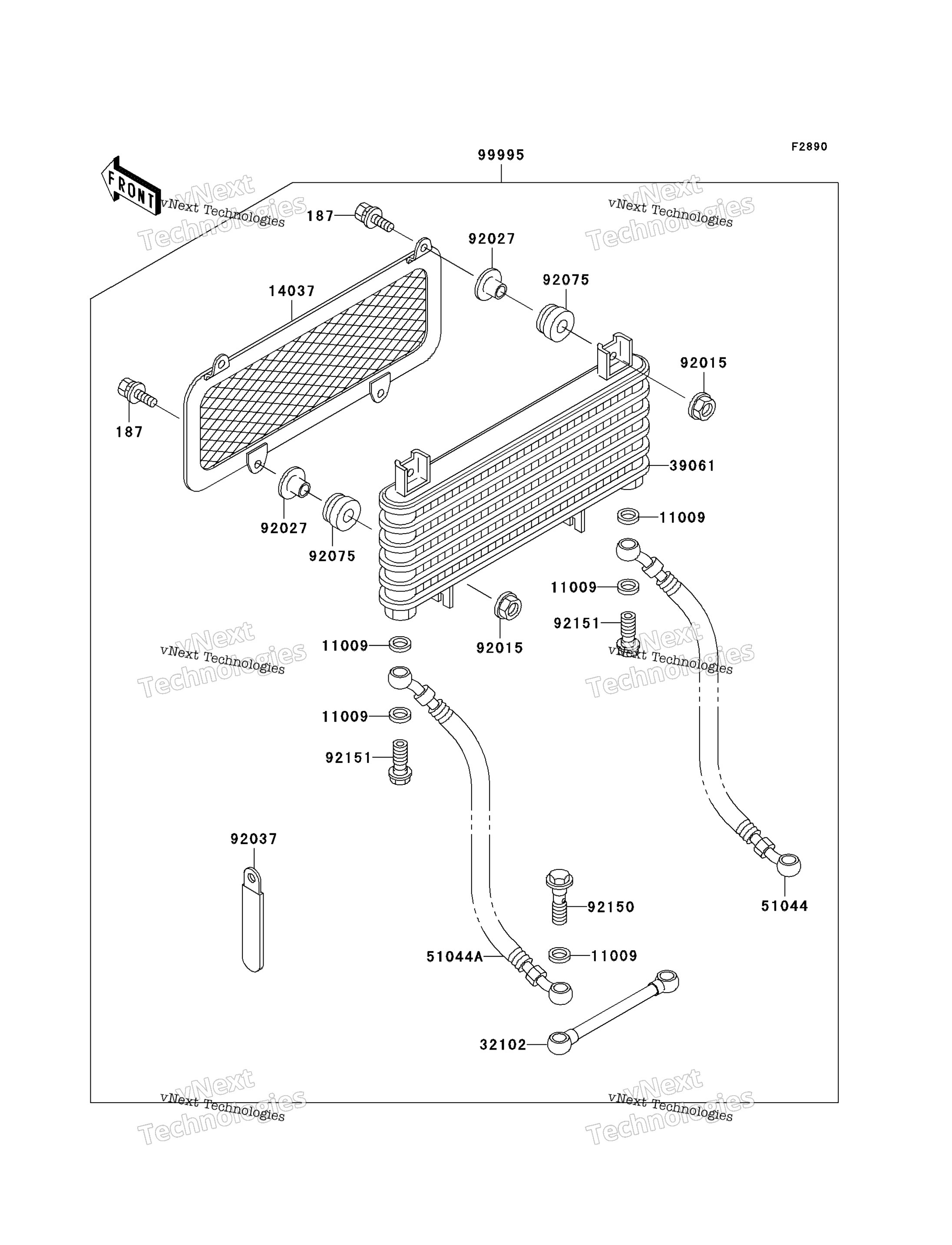 Опциональные запчасти (Radiator)