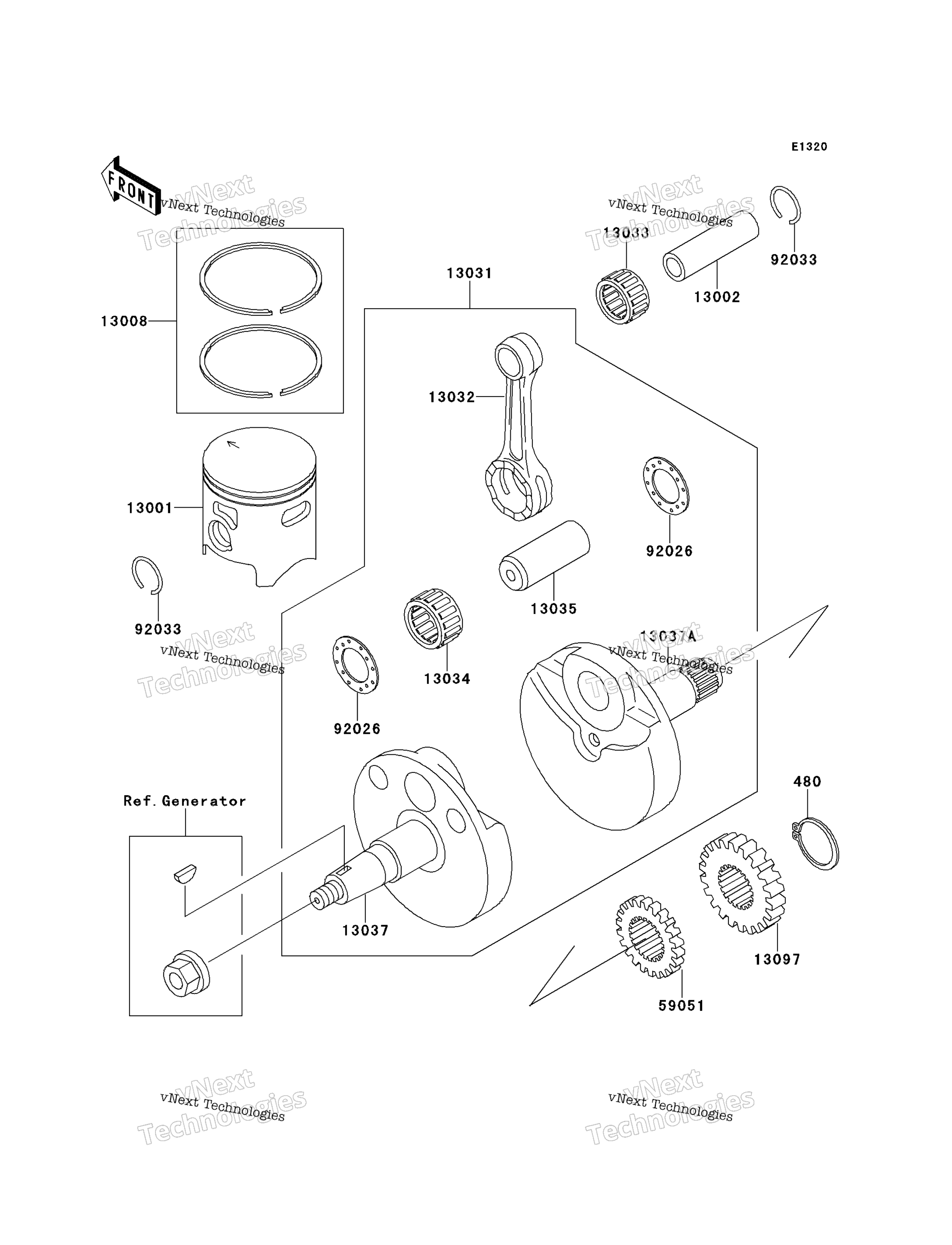 коленвал / Piston(S)