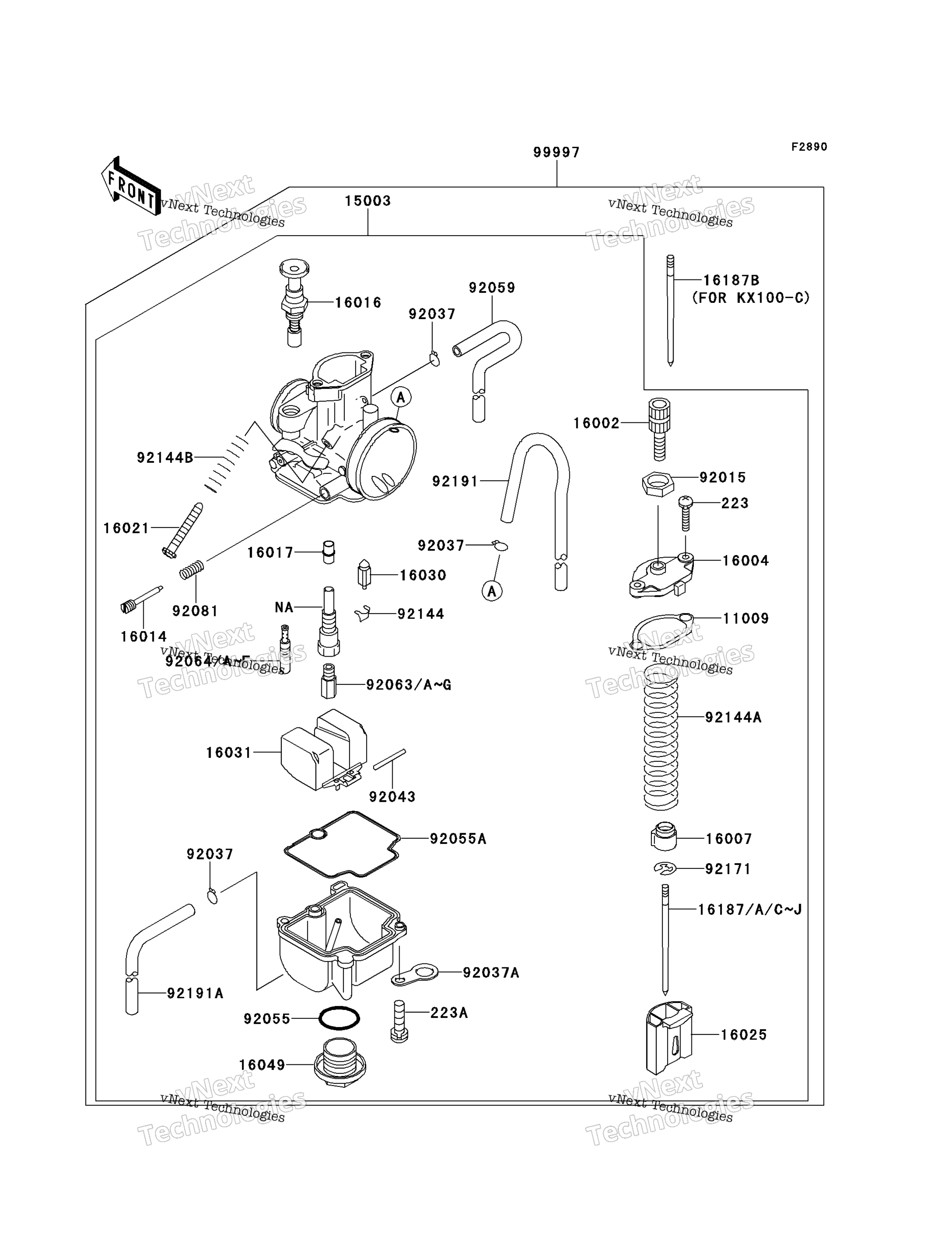 Опциональные запчасти (Carburetor)