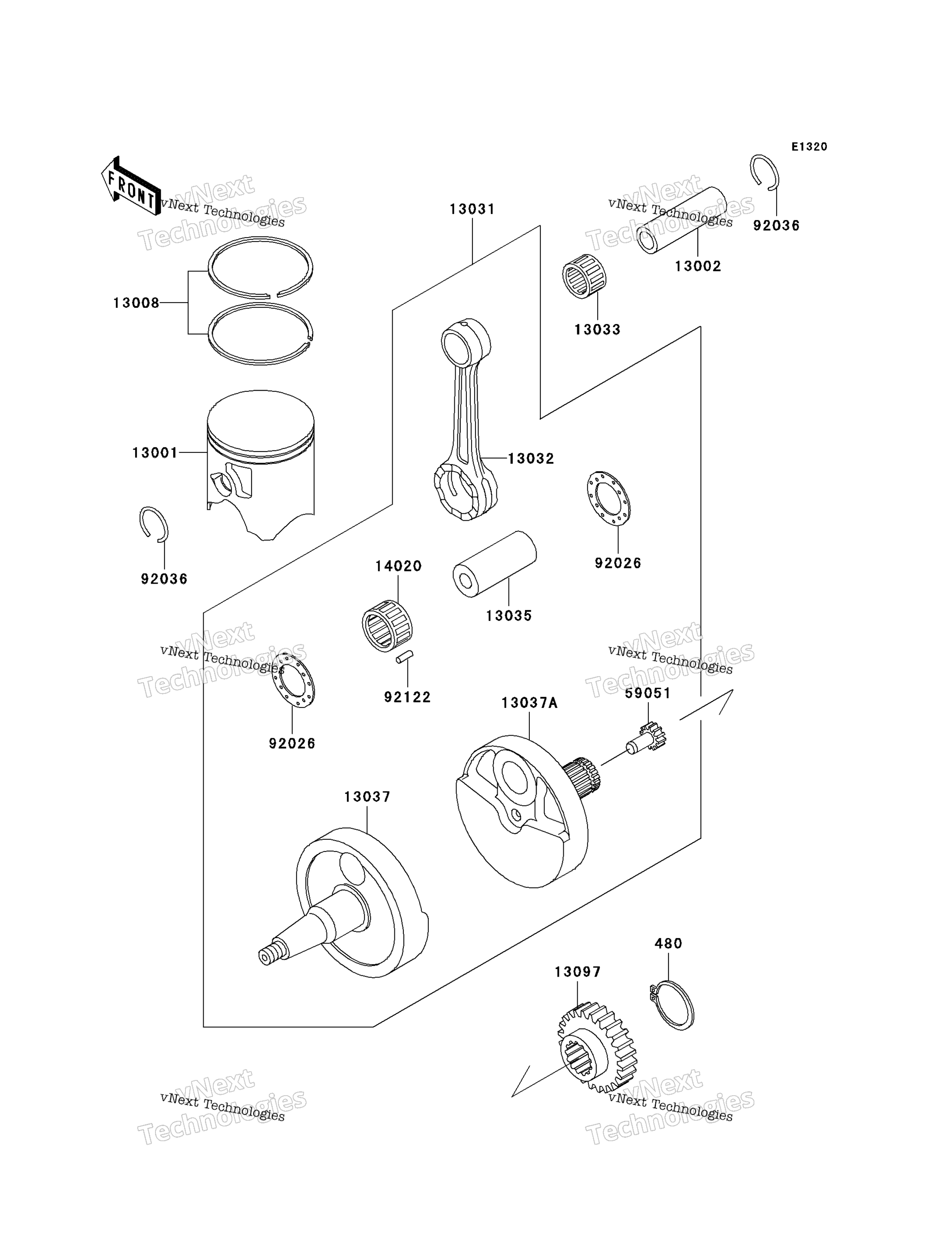 коленвал / Piston(S)