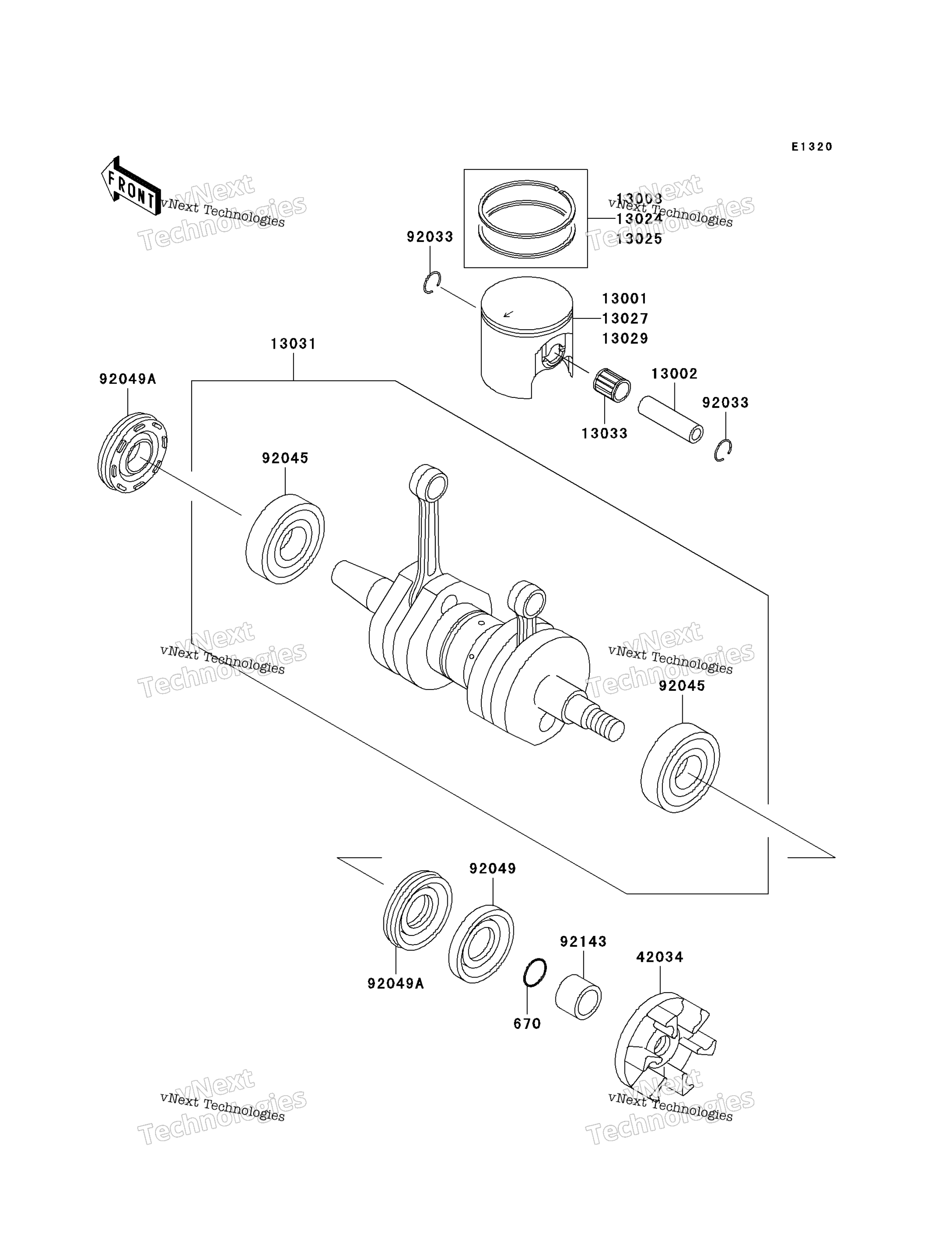 Crankshaft/Piston(S)