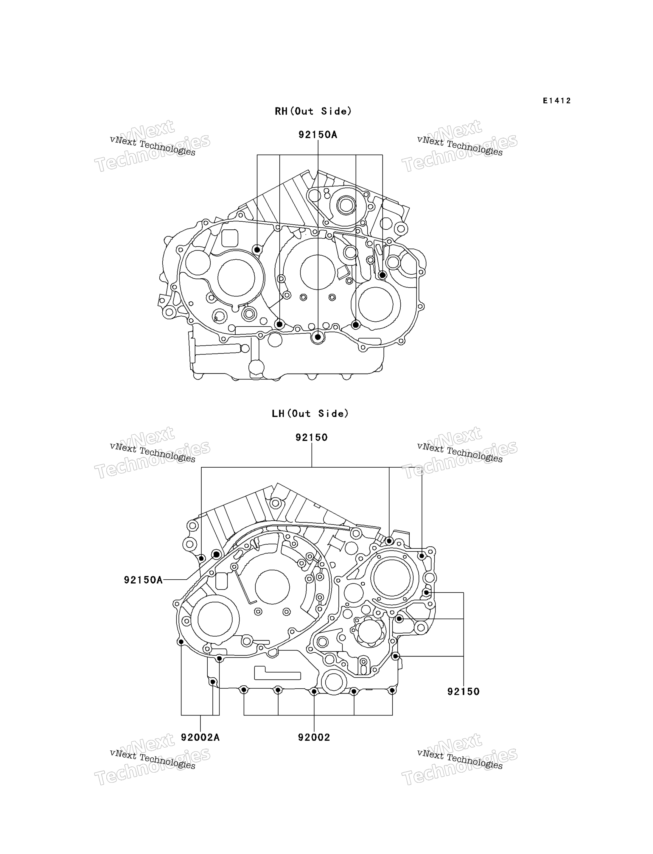 Картер Bolt Pattern