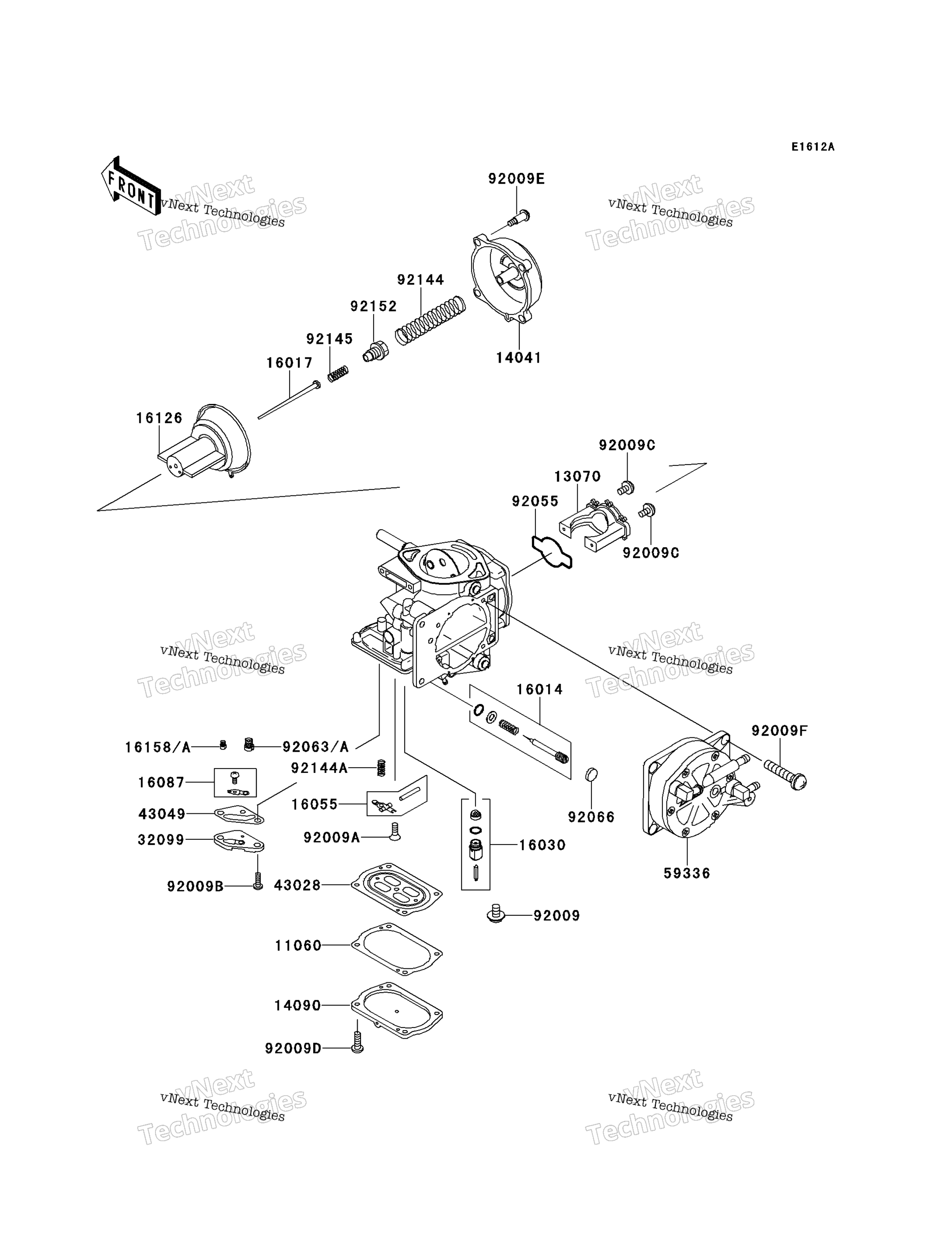 Карбюратор Parts (Jt900-B2)