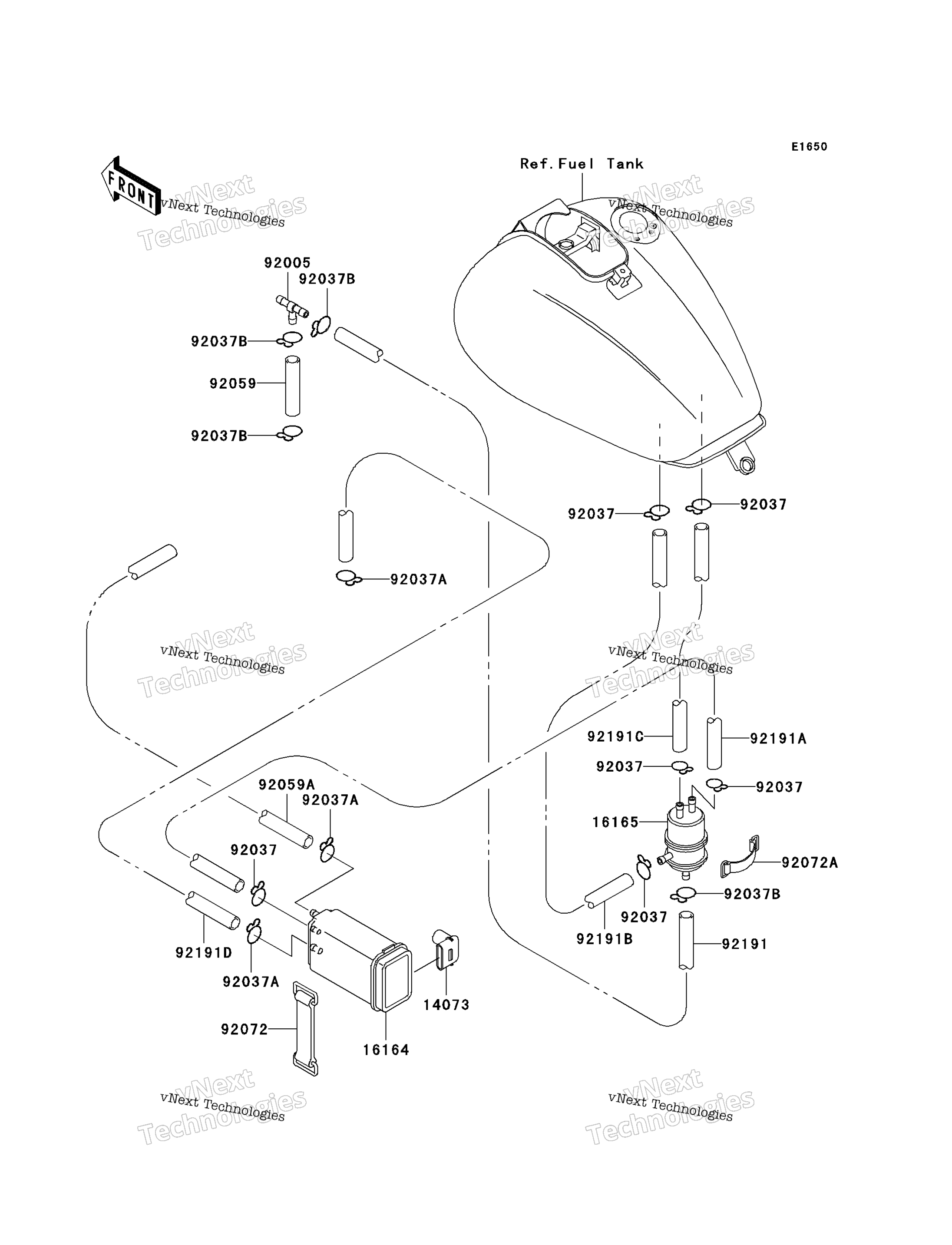 топливный Evaporative System (Ca)