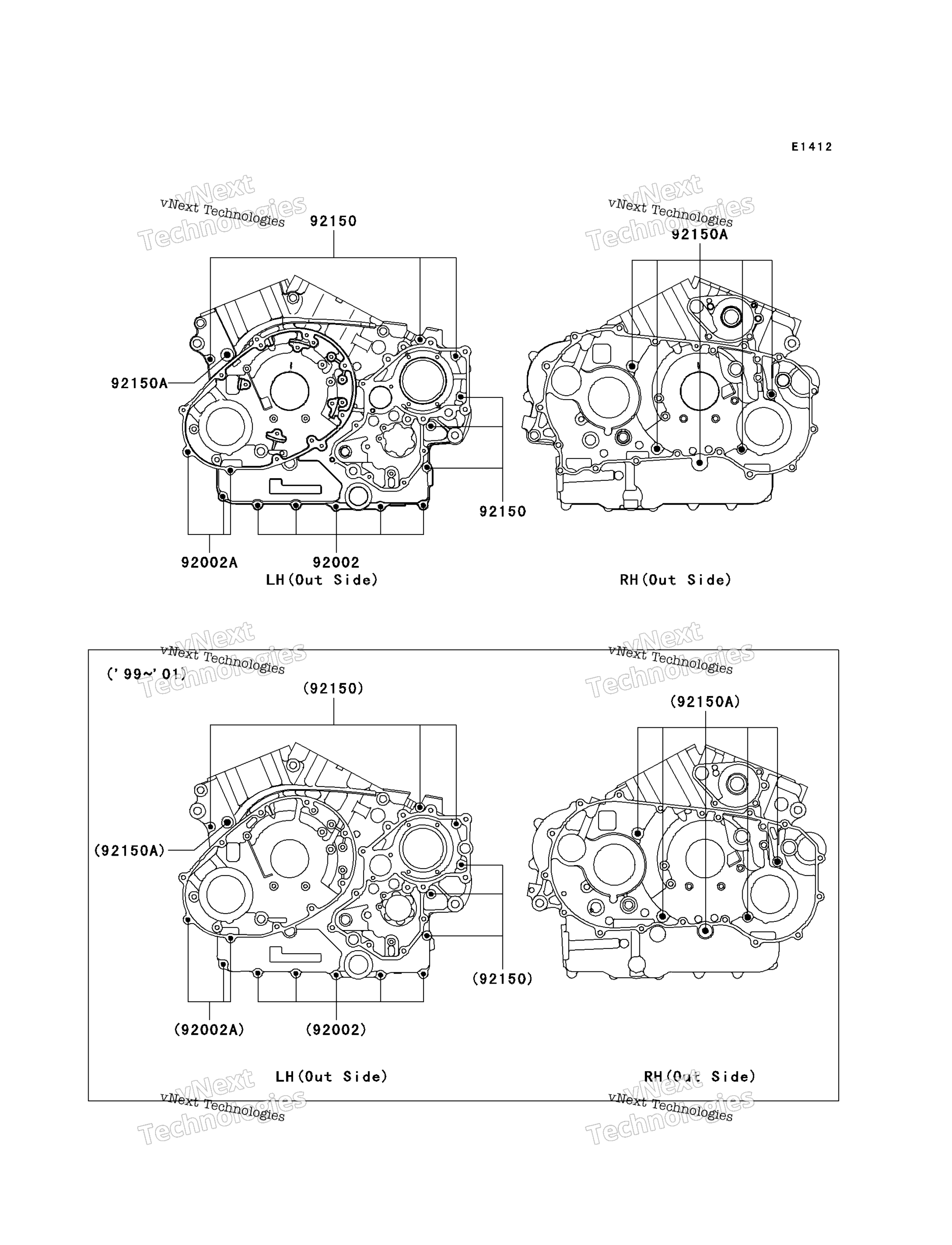 Картер Bolt Pattern