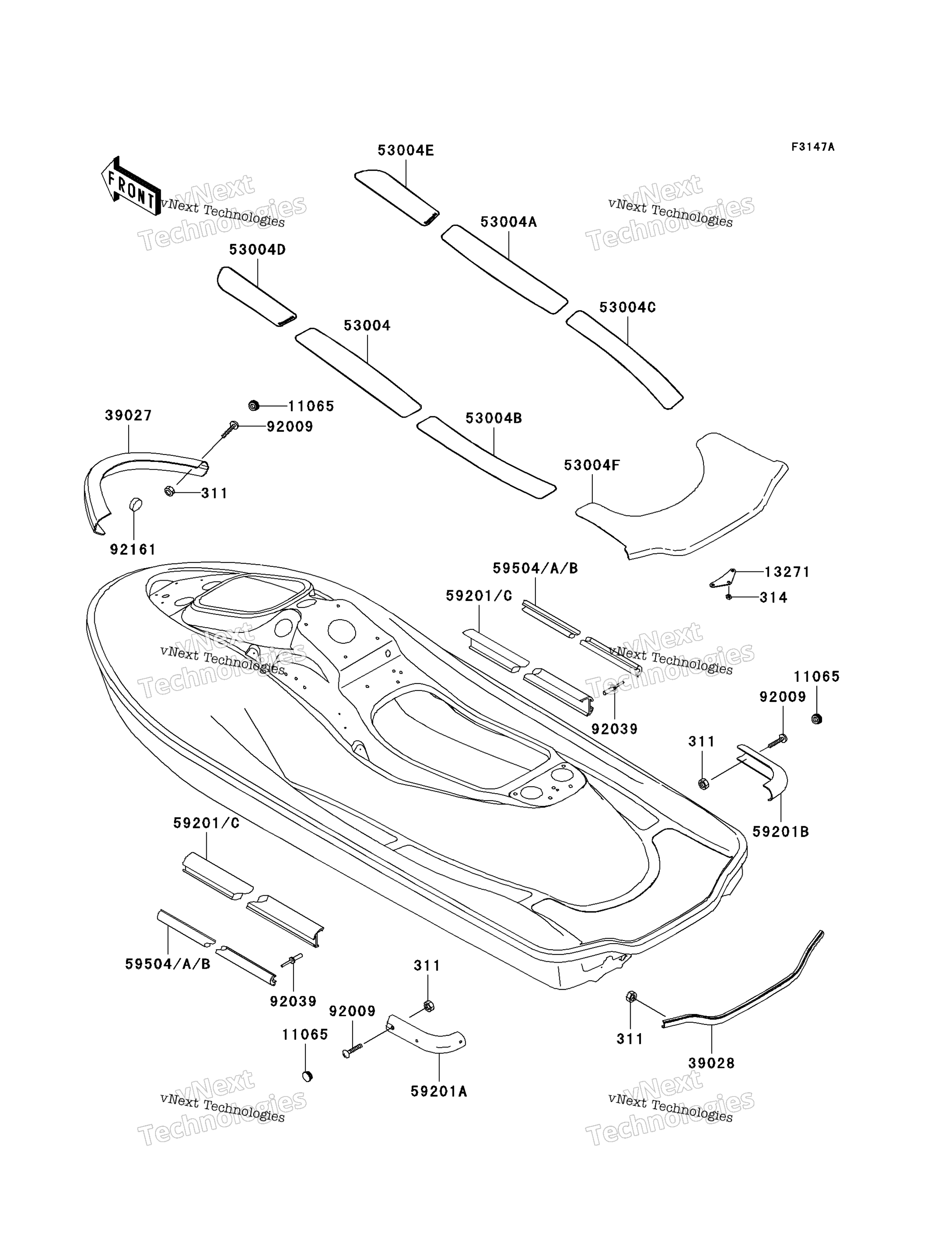 Pads (Jh1200 A2 / A3 / A4)