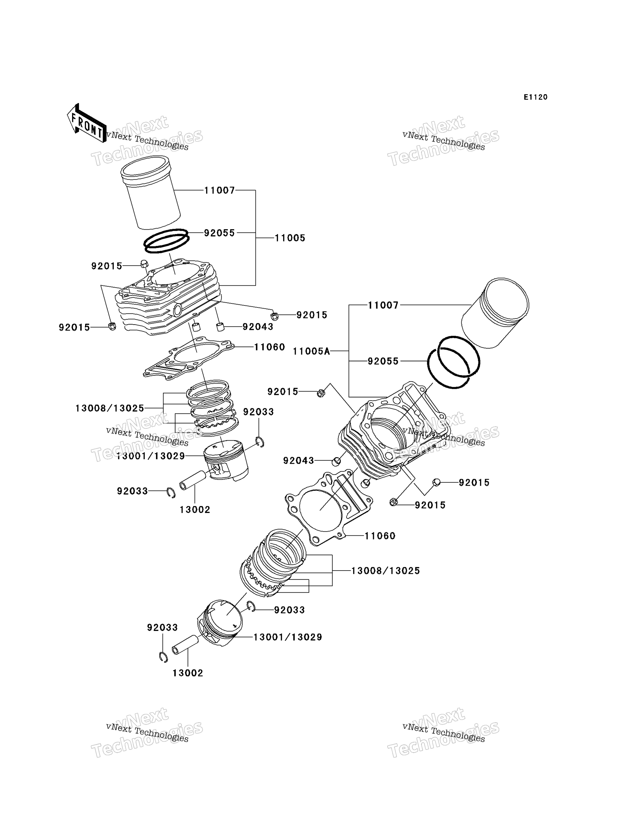 цилиндр / Piston(S)