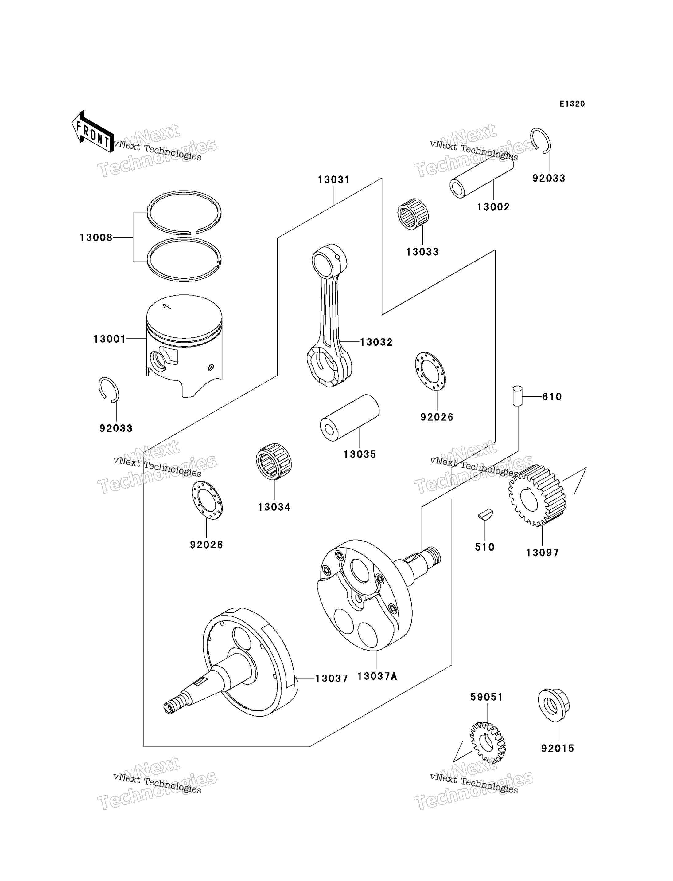 коленвал / Piston(S)