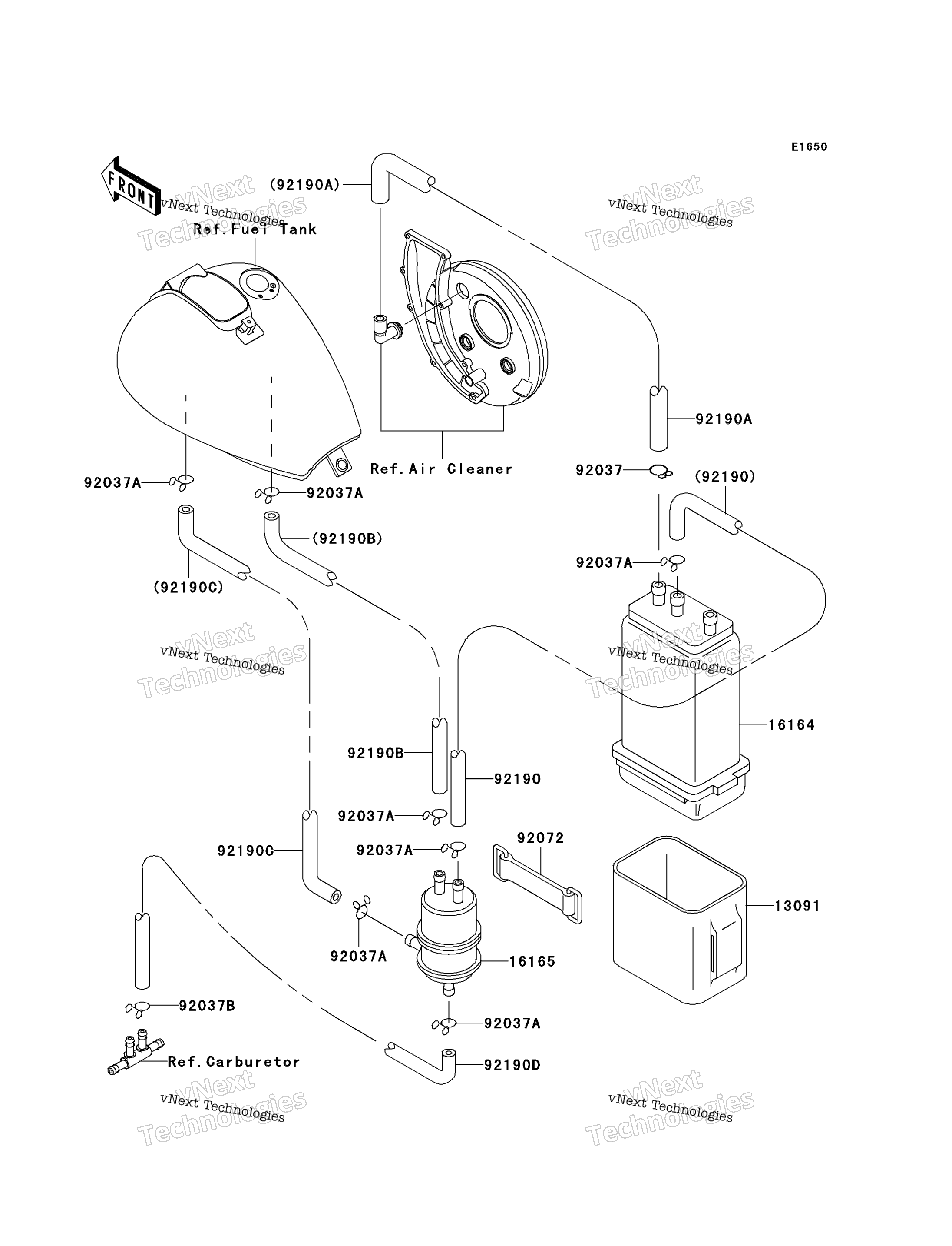 топливный Evaporative System