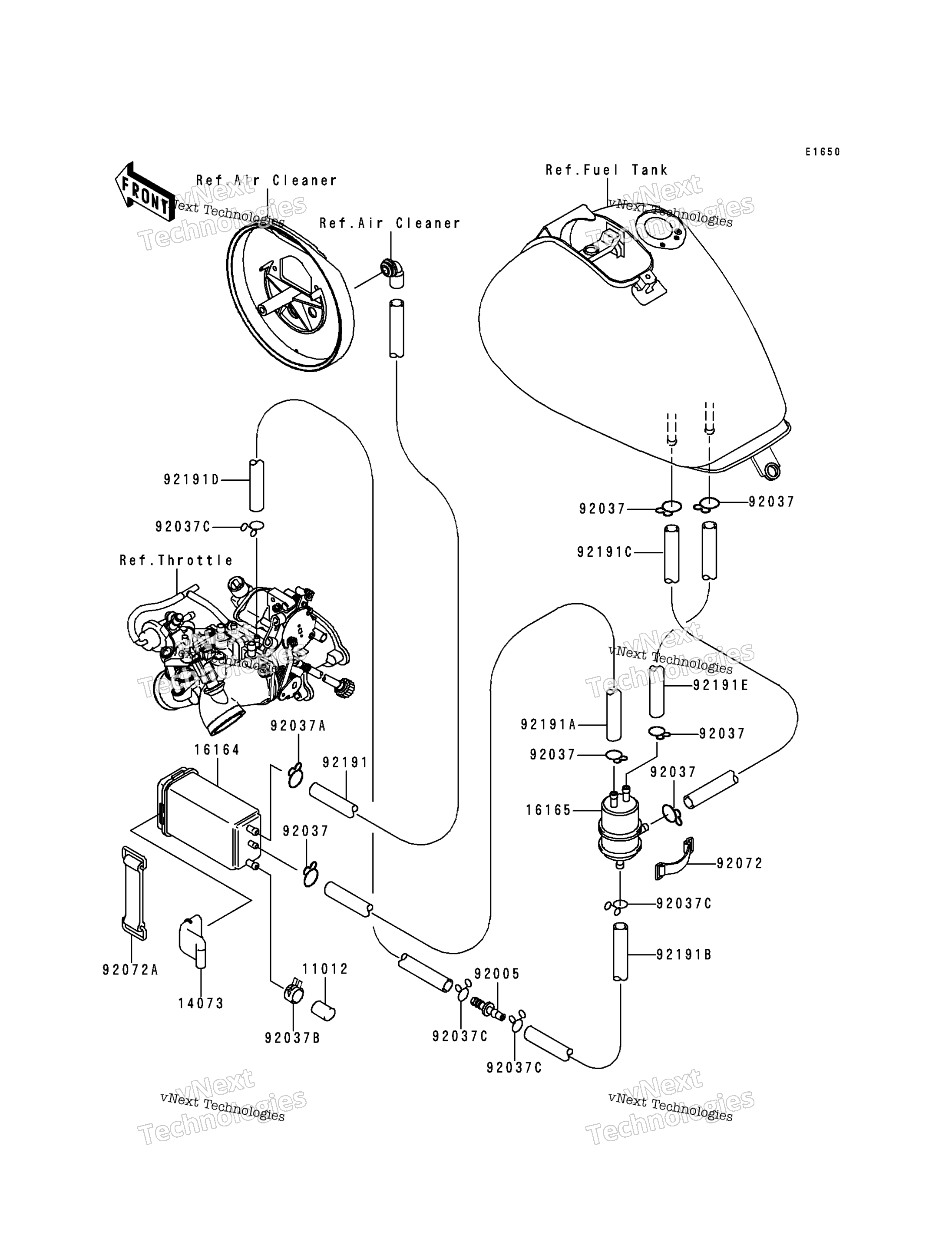 топливный Evaporative System
