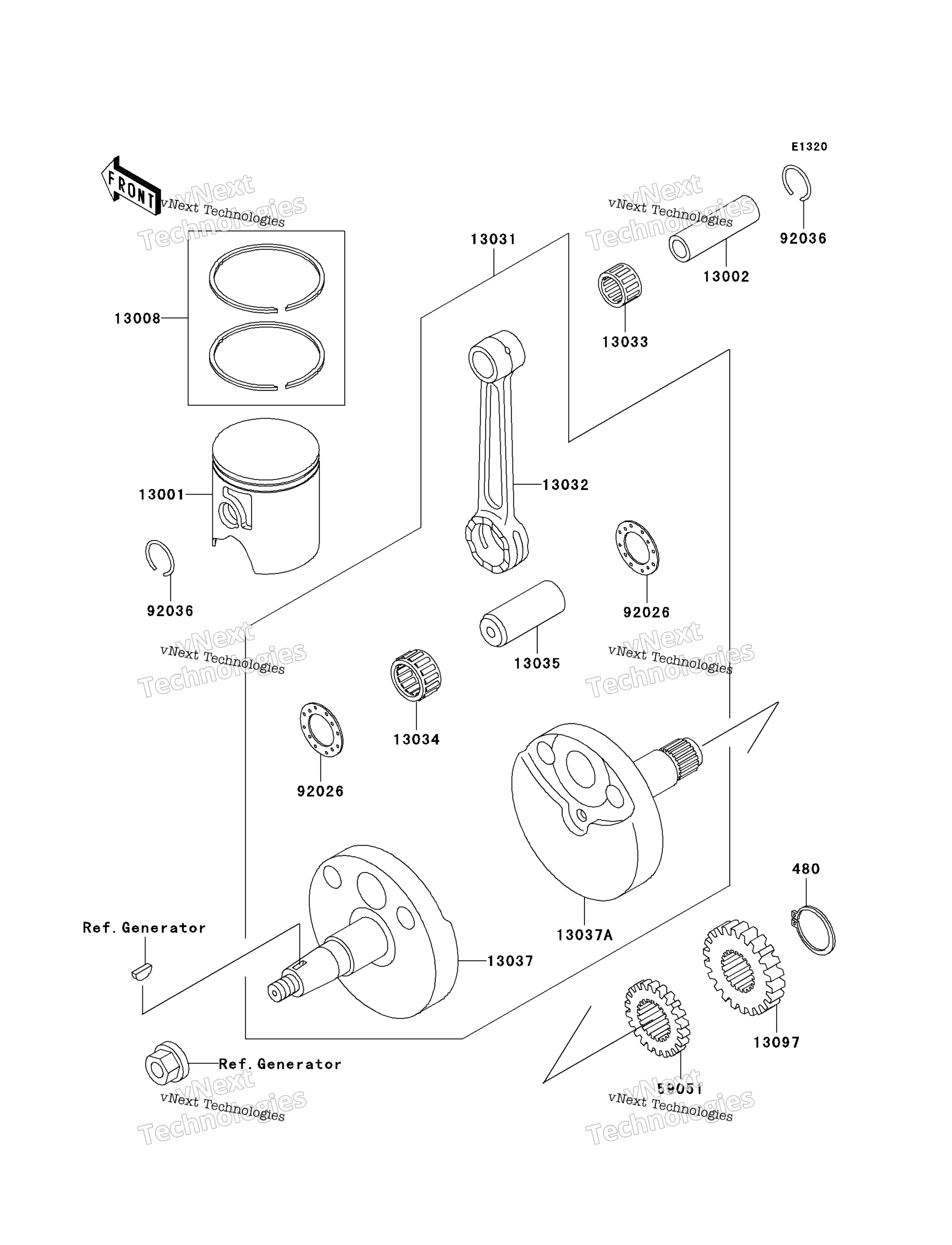коленвал / Piston(S)