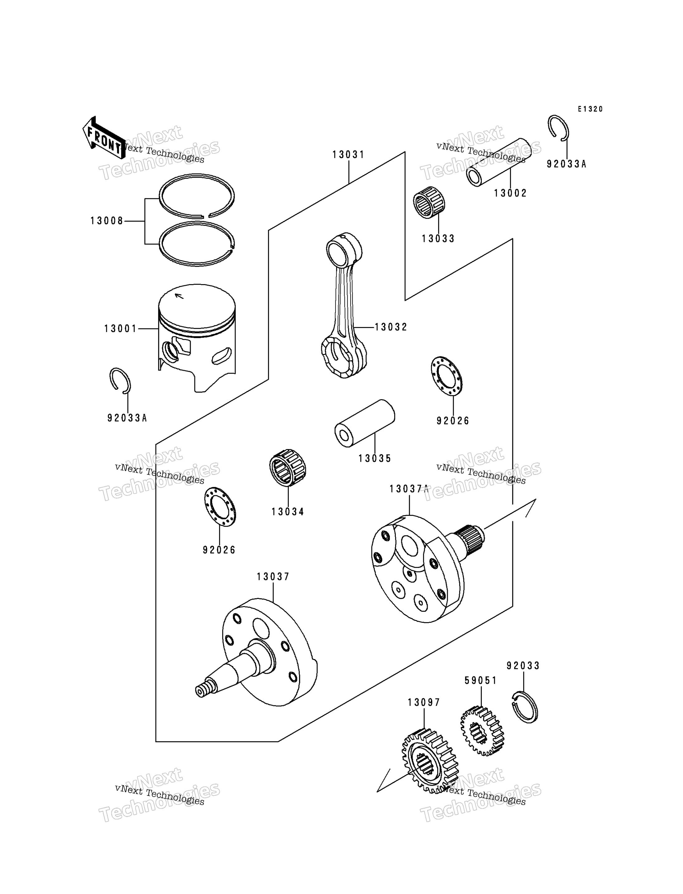 коленвал / Piston(S)