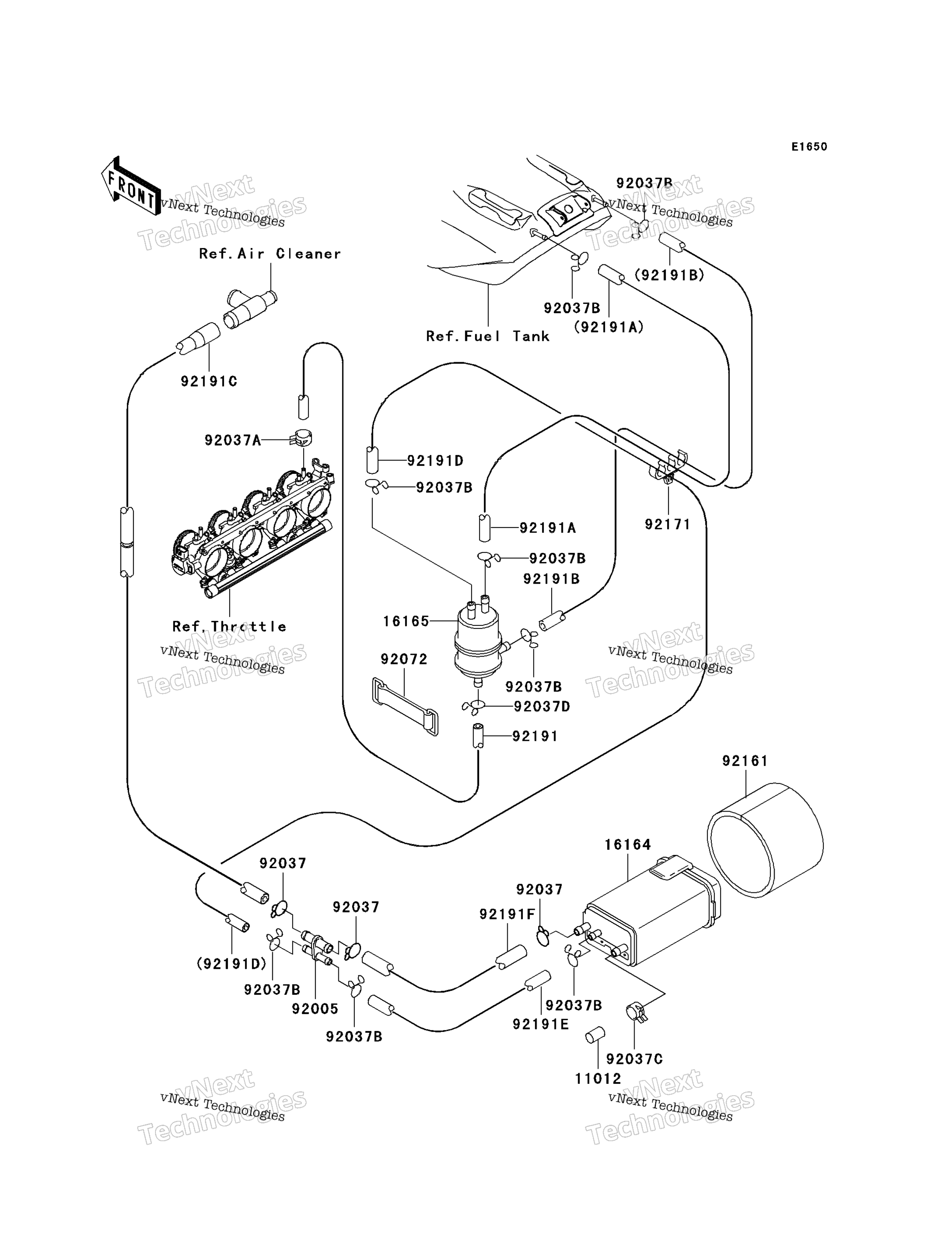 топливный Evaporative System