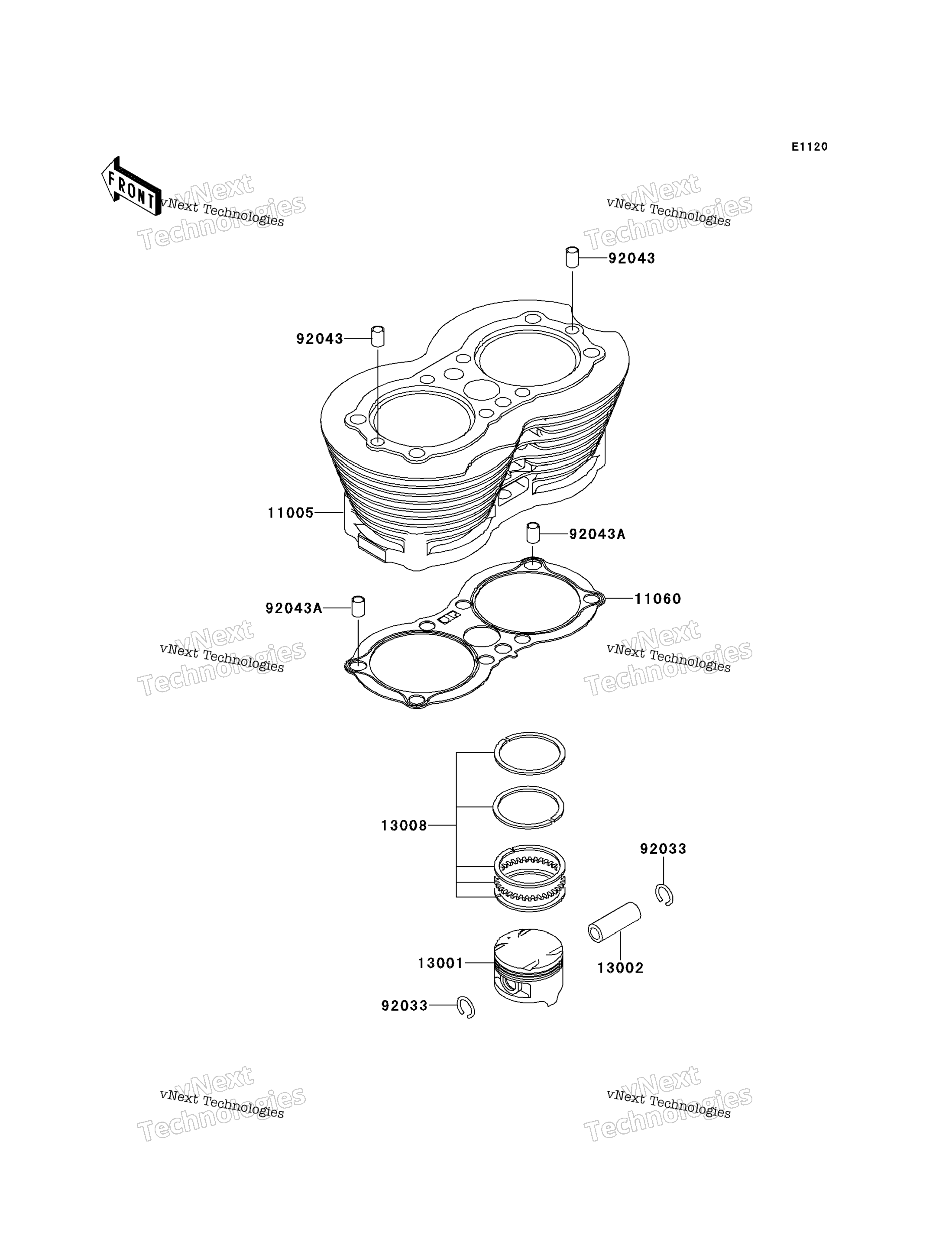 цилиндр / Piston(S)