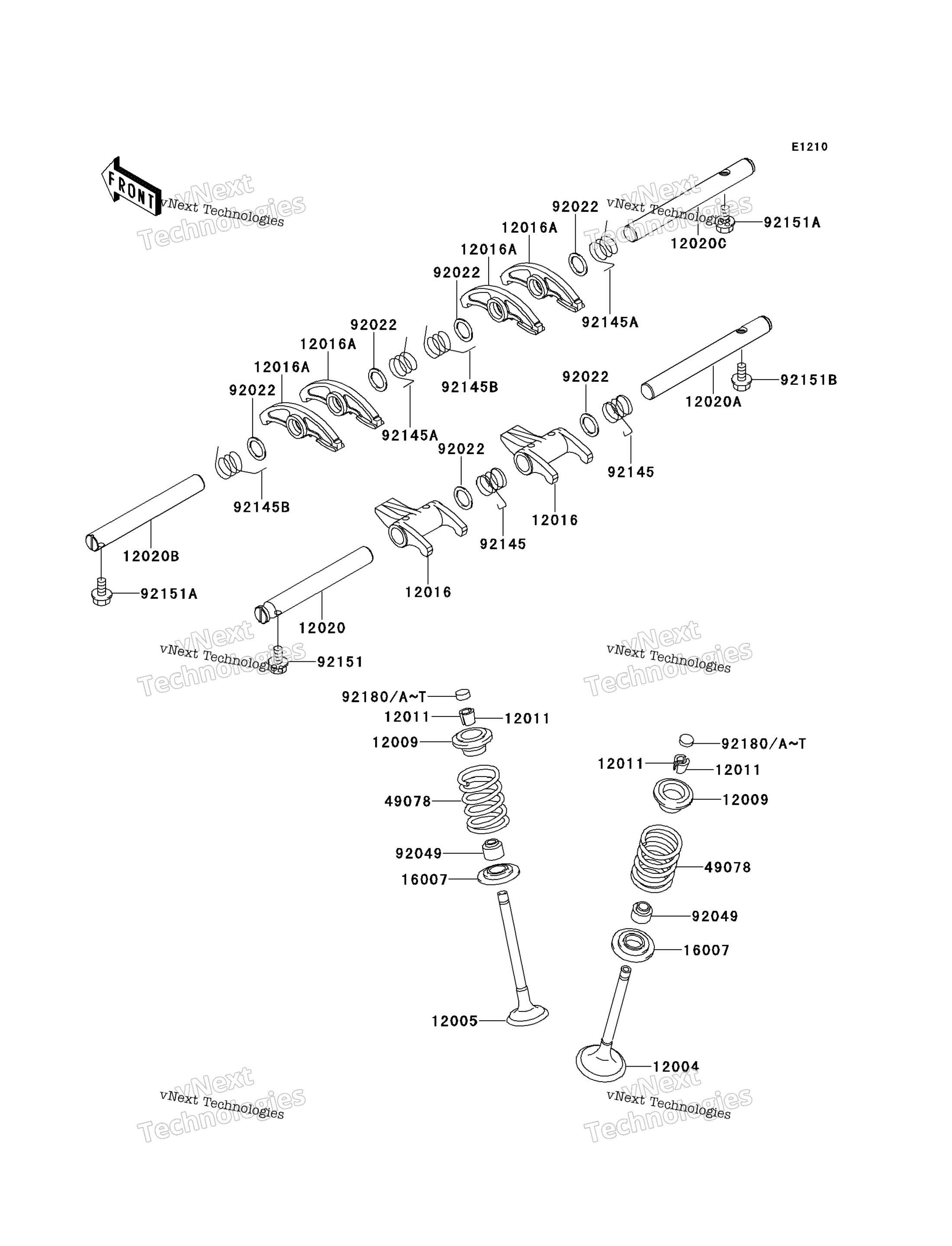 Клапанный механизм (S)