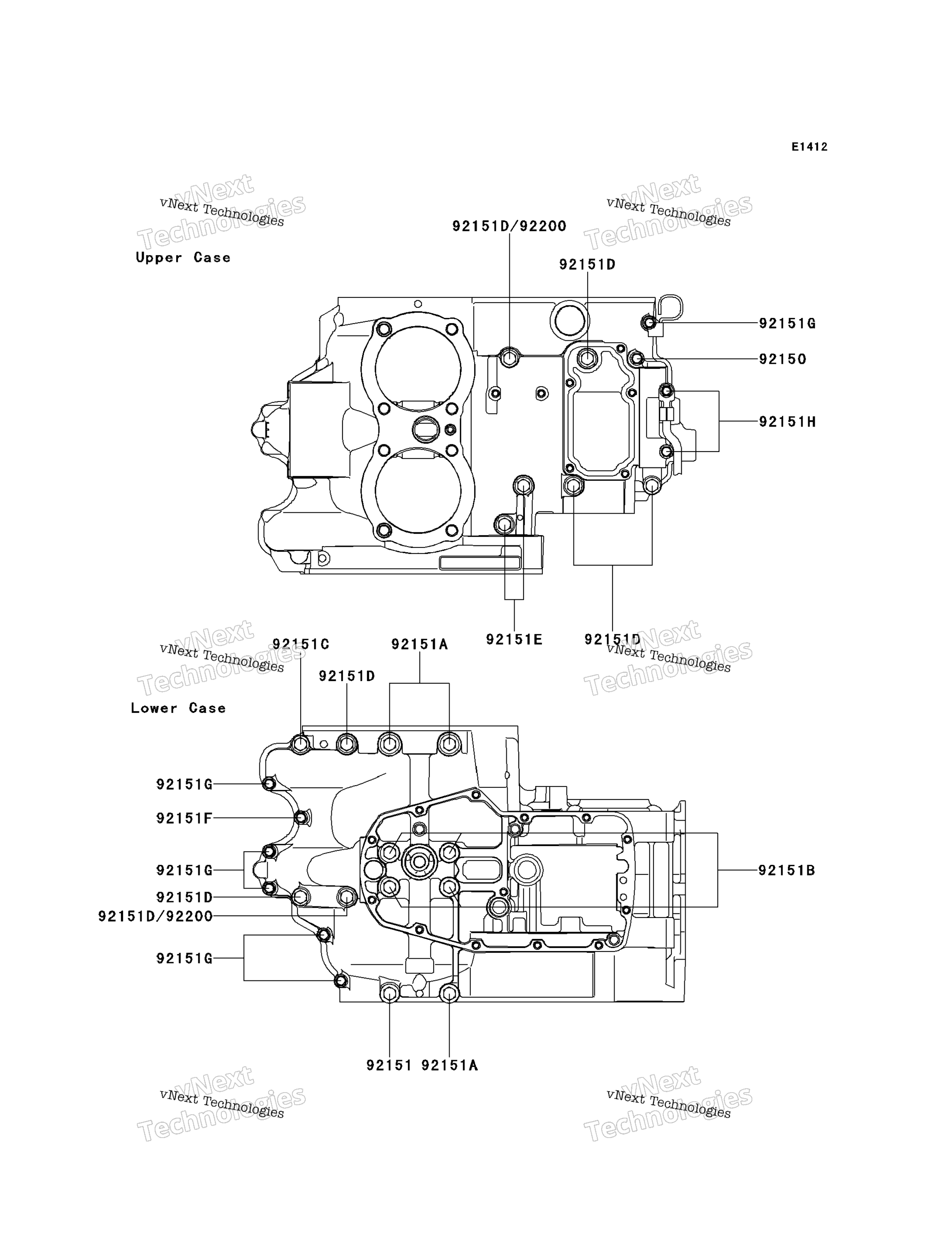 Картер Bolt Pattern