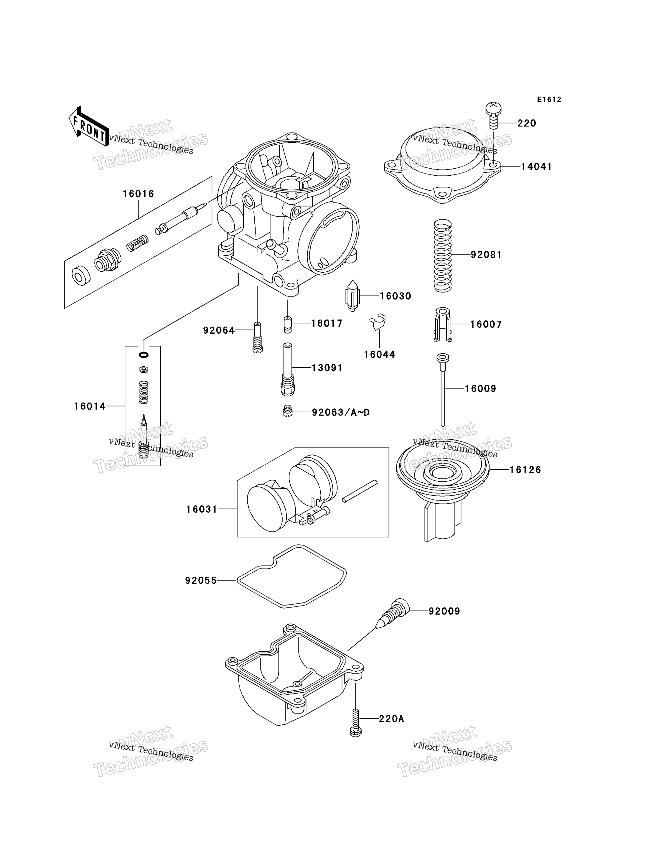 Карбюратор Parts