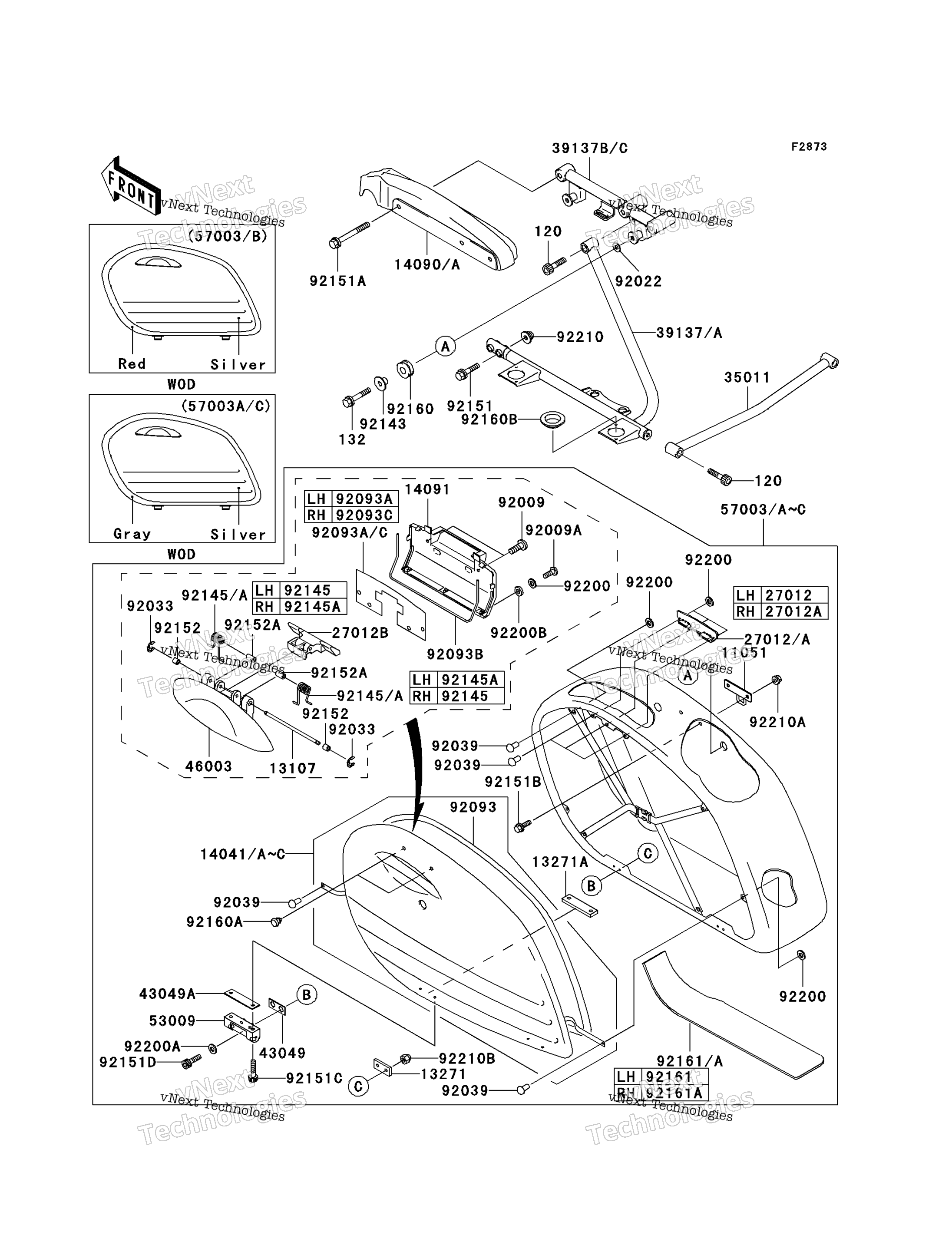 Saddlebags (Vn1500 L2)