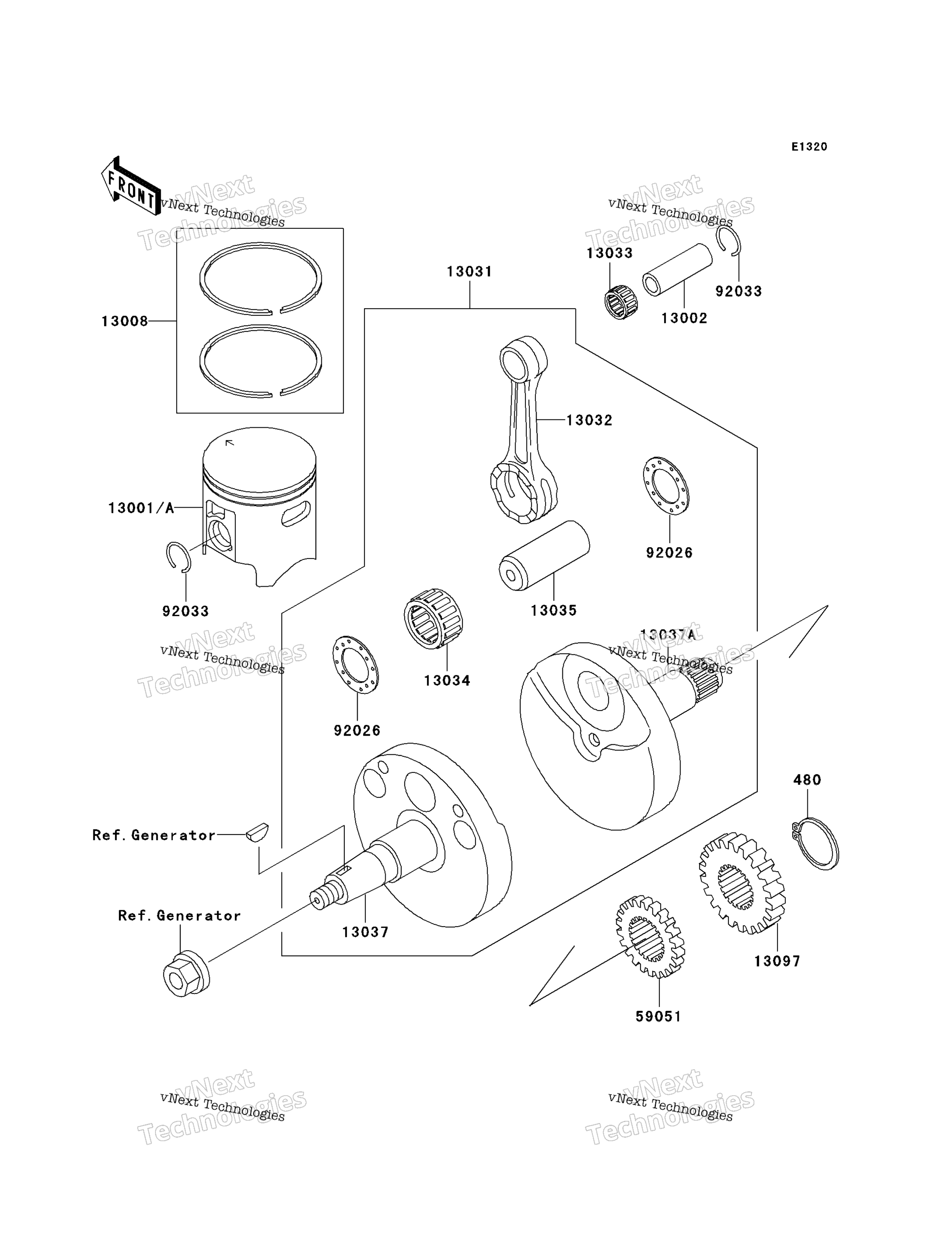 коленвал / Piston(S)